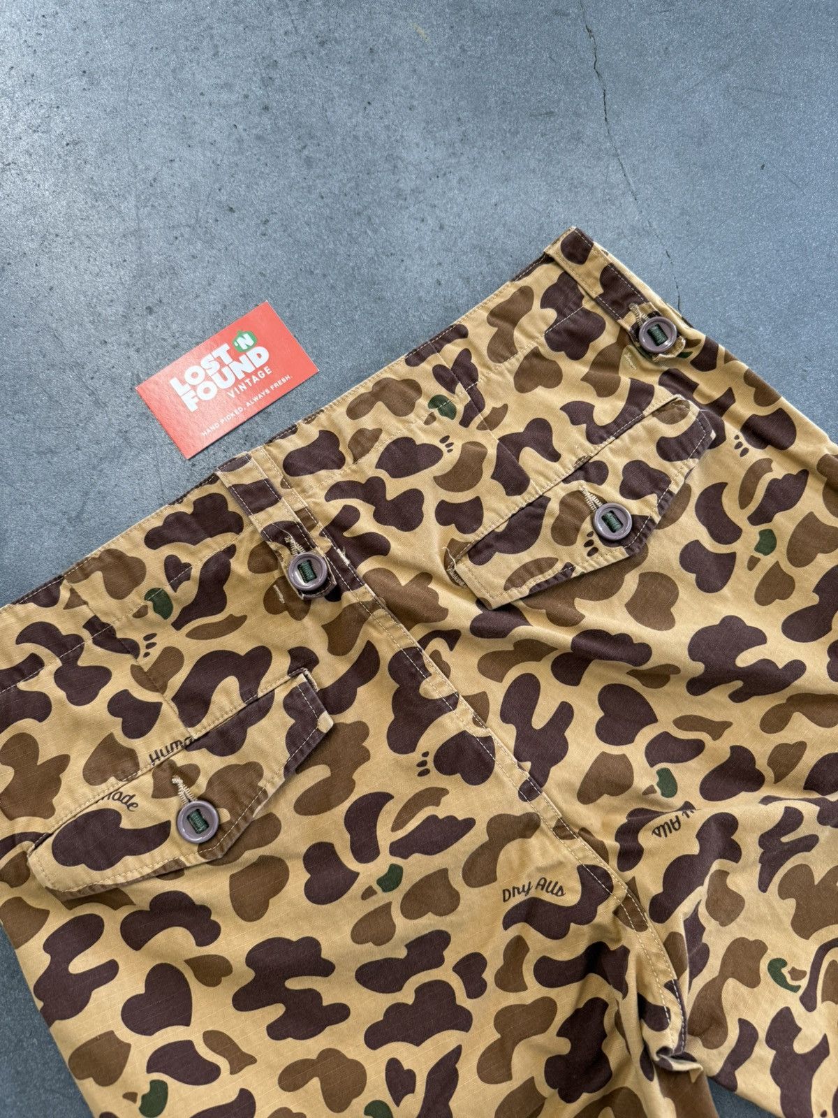 Human Made Human Made Cargo Duck Camo Pants Size US 34 / EU 50 - 3 Thumbnail