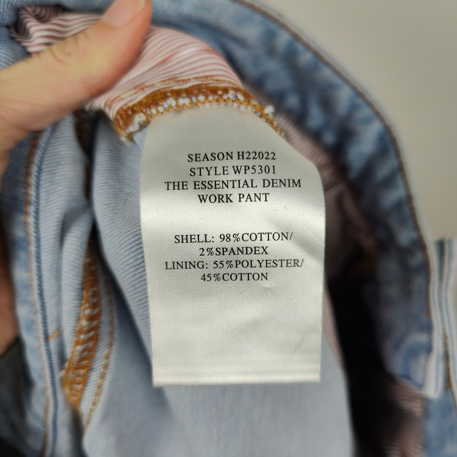 Wildfang Wildfang Essential Work Denim Pant Womens Large Size 32" / US 10 / IT 46 - 12 Thumbnail