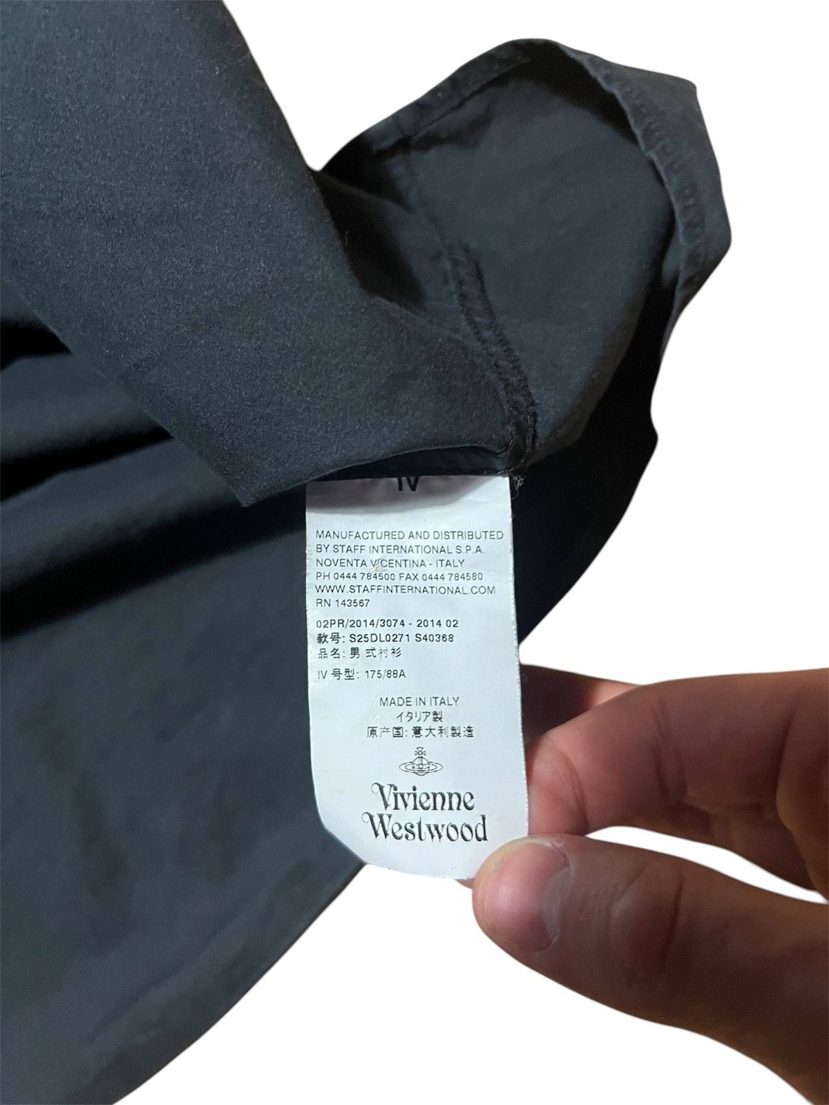 Vivienne Westwood Vivienne Westwood Man Made In Italy Krall 3-Button Shirt Size US M / EU 48-50 / 2 - 6 Thumbnail