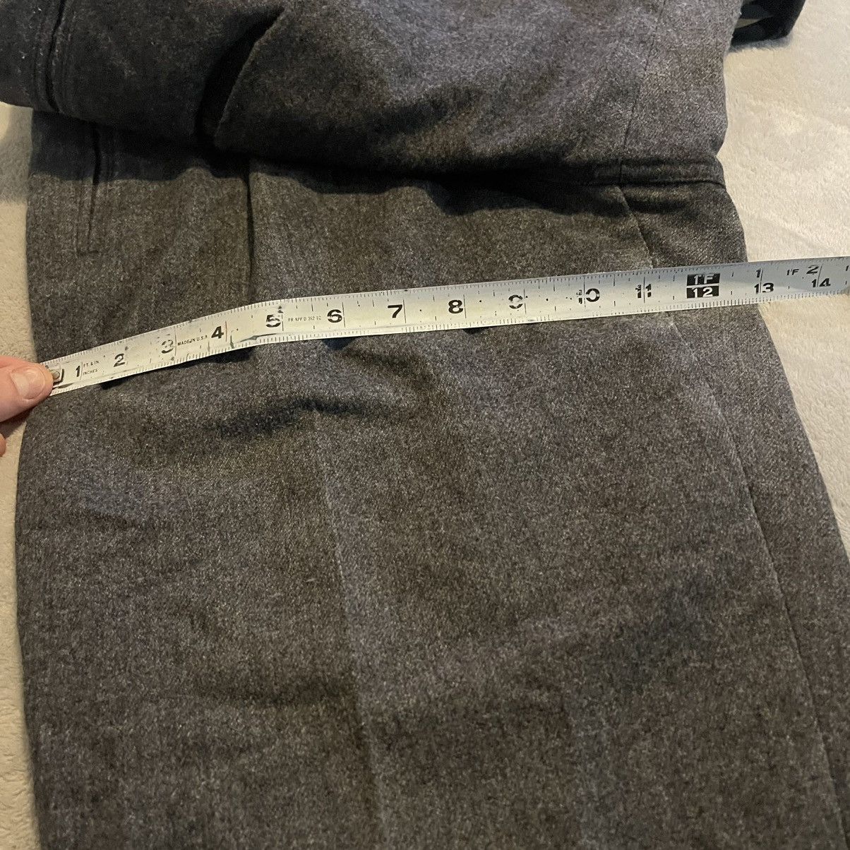 Other Vintage 90s Lizwear Petite Womens 8 Gray Wool Dress Pants Size 30" / US 8 / IT 44 - 9 Thumbnail