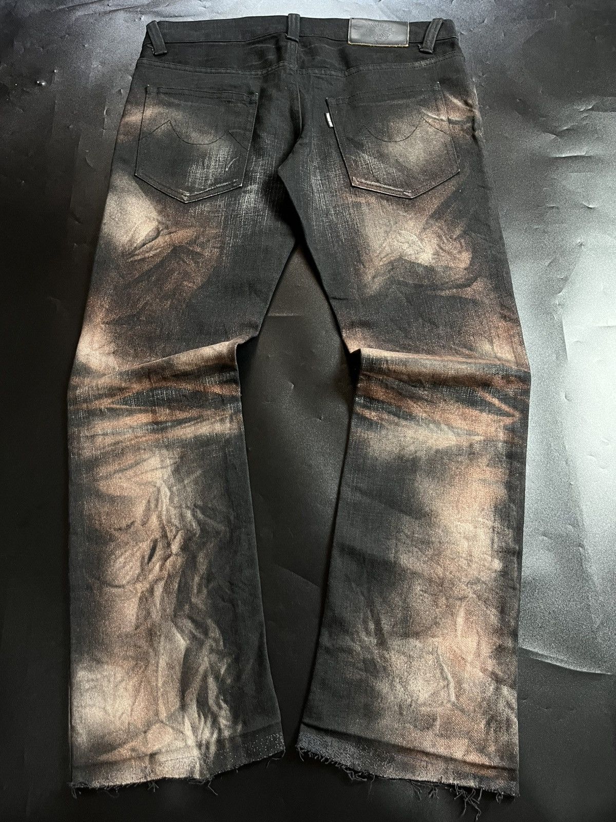 JAPANESE TORNADO MART FIRE FLARE BOOT CUT JEANS