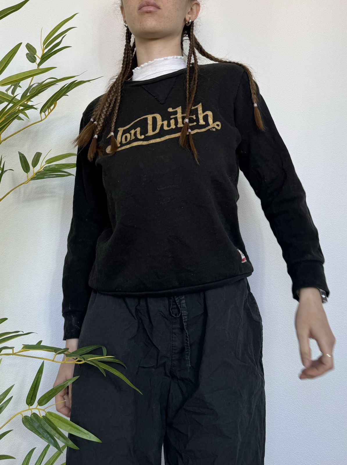 Von Dutch VINTAGE VON DUTCH 2000s SWEATSHIRT Size XS / US 0-2 / IT 36-38 - 3 Thumbnail
