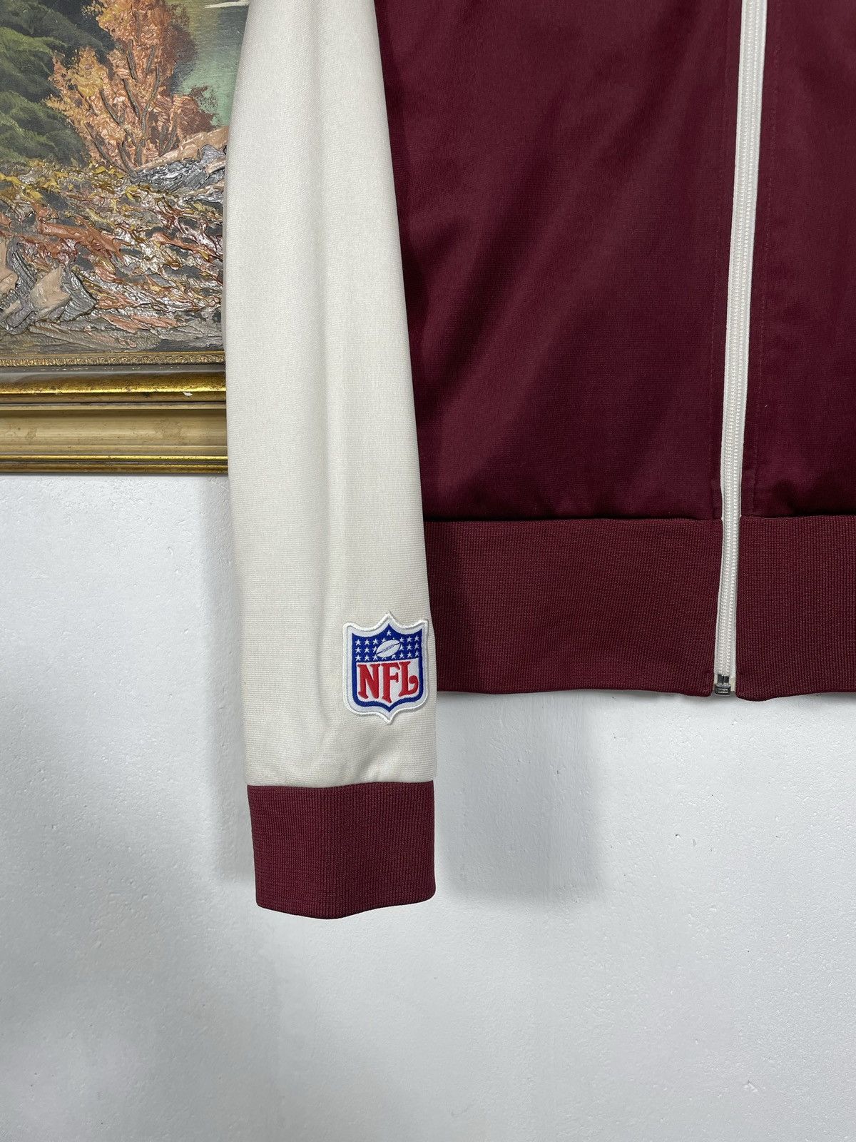 NFL × Reebok × Vintage Reebok NFL Zip Sweatshirt Crewneck Vintage Y2k Cyber Casual Size S / US 4 / IT 40 - 5 Thumbnail