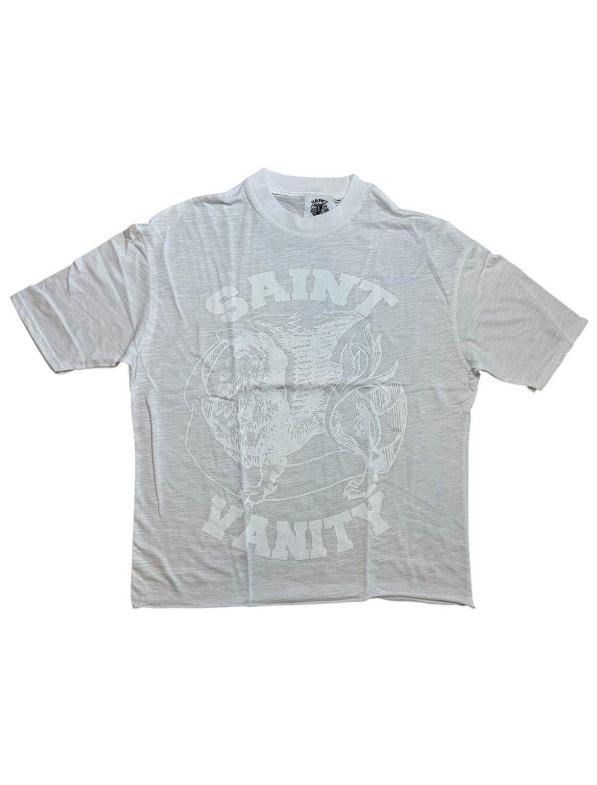 Saint Vanity Saint vanity griffin white out t shirt SIZE SMALL Size US M / EU 48-50 / 2 - 8 Thumbnail