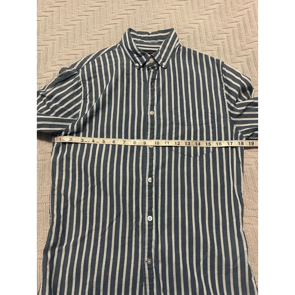 Banana Republic Banana Republic blue striped slim fit button down size S Size US S / EU 44-46 / 1 - 6 Thumbnail