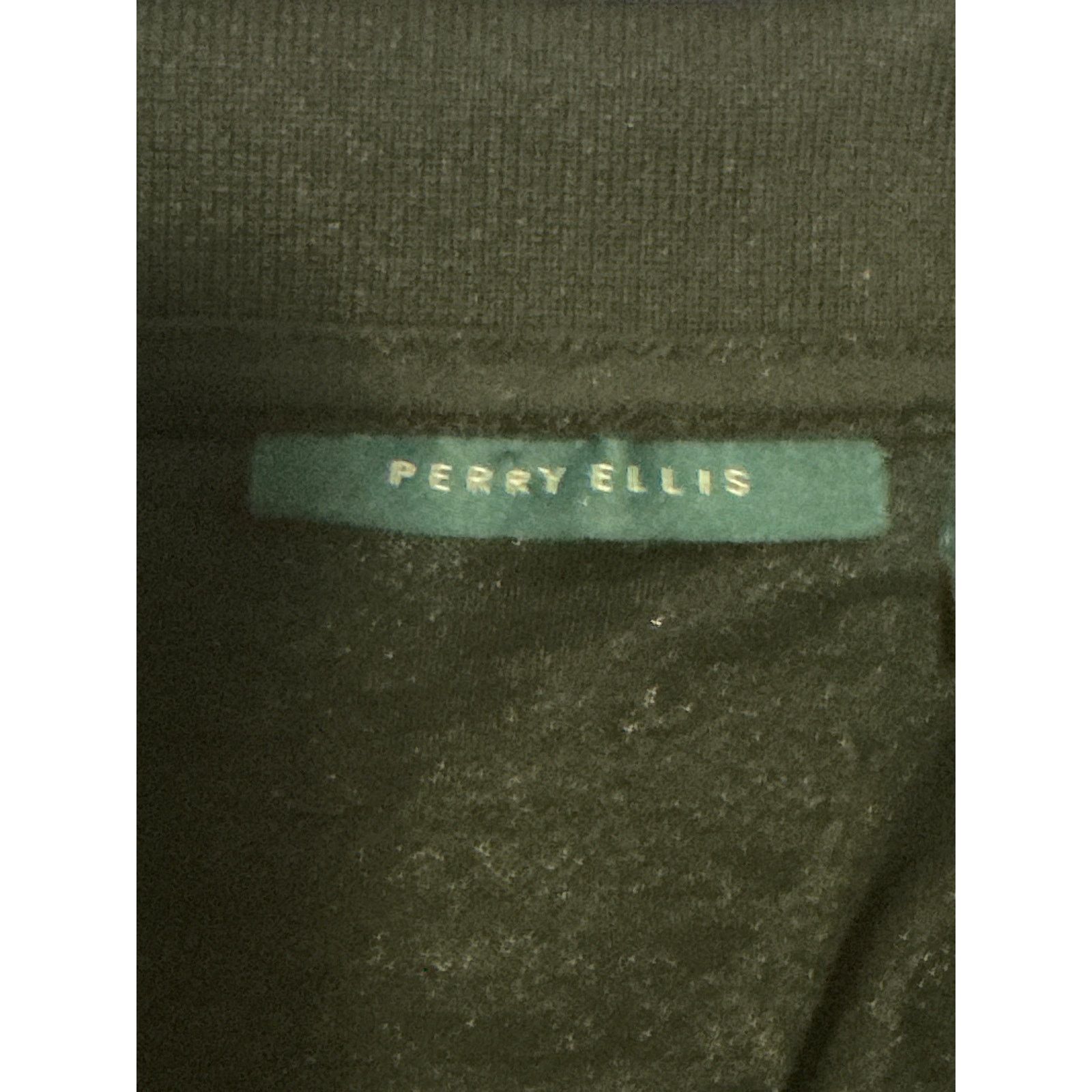 Perry Ellis PERRY ELLIS BLACK STIPE POLO SIZE XL Size US XL / EU 56 / 4 - 4 Thumbnail