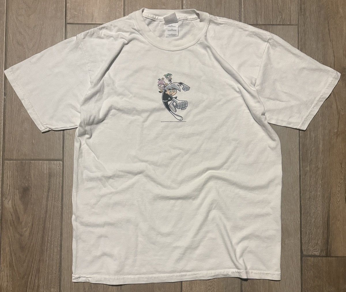 VTG Danny Phantom Nickelodeon 2005 Promo T-Shirt L RARE