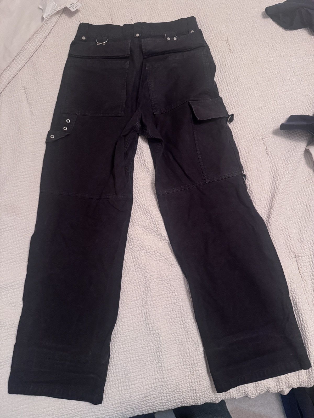 Phipps PHIPPS Black Cargo Pants Size US 28 / EU 44 - 2 Thumbnail