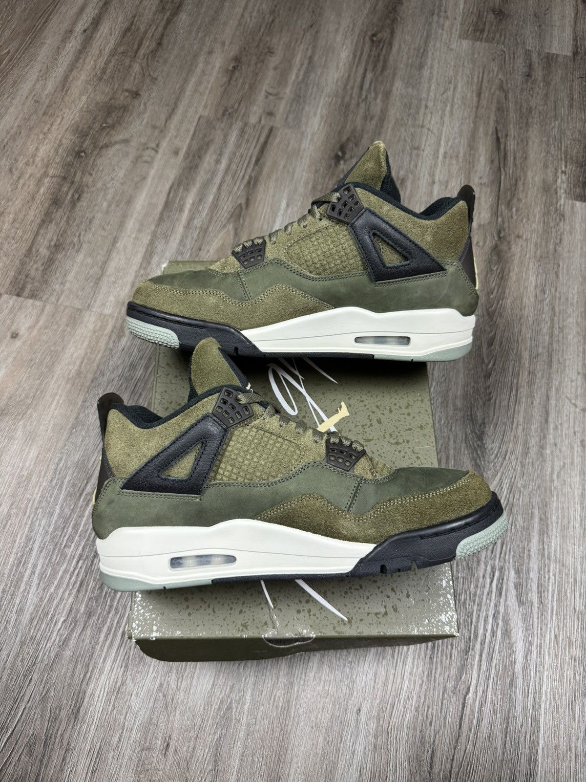 Jordan Brand Jordan 4 SE Retro Low Craft Olive Size 9.5 Size US 9.5 / EU 42-43 - 3 Thumbnail