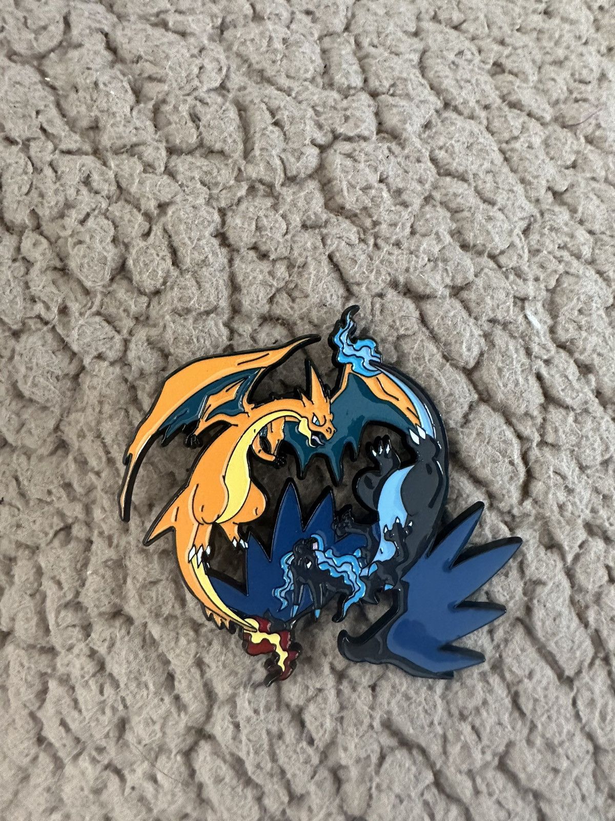 Nintendo × Pokemon Mega Charizard X & Y Pokemon Enamel Pin Size ONE SIZE - 1 Preview