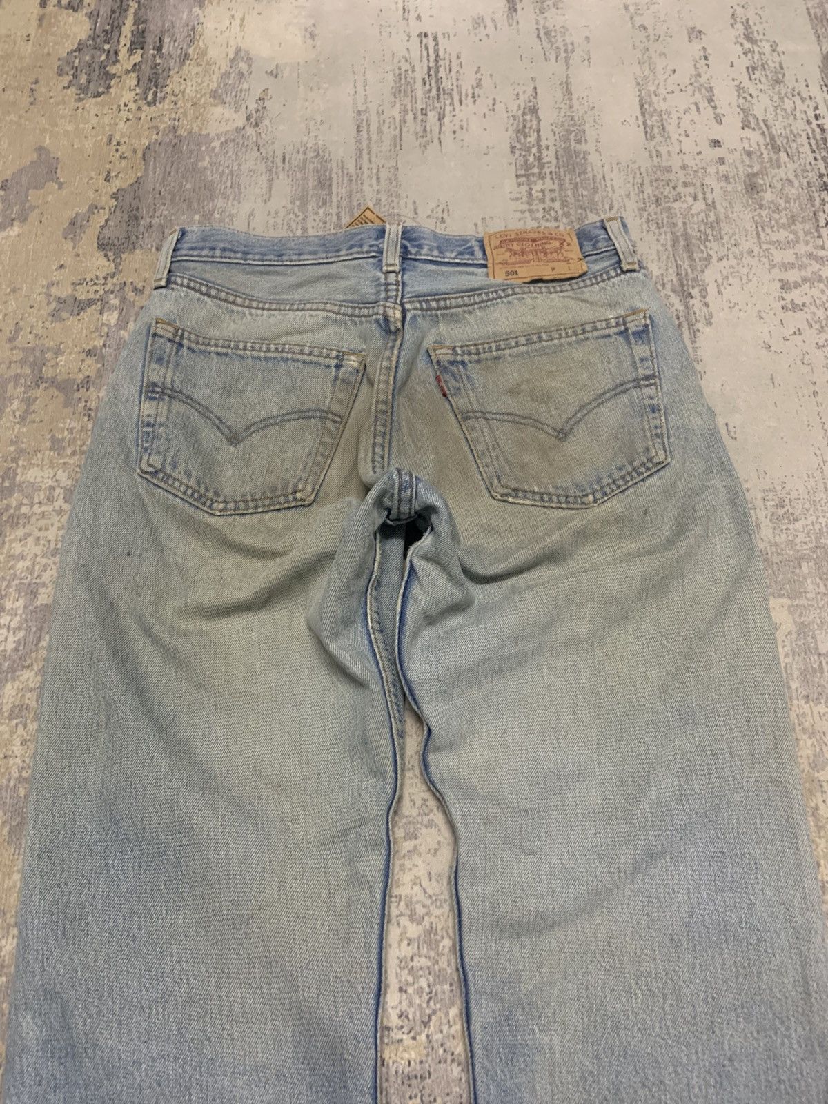 Levi's Vintage Levis 501 Rusty Jeans Distressed Denim Size US 31 - 10 Thumbnail