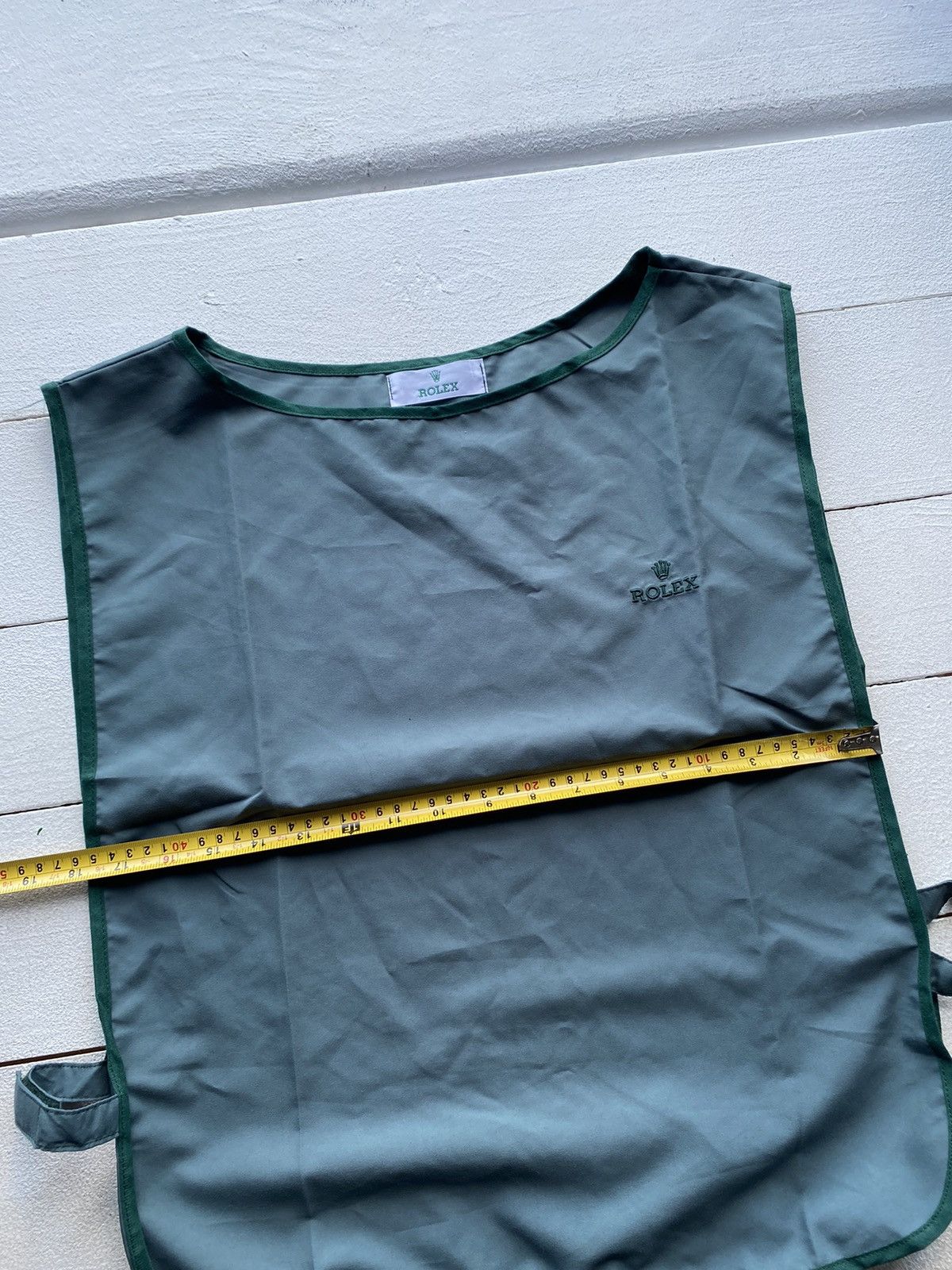 Other × Rolex × Vintage 90s Rolex Vintage Mens Windbreaker Green Vest Rare Size US M / EU 48-50 / 2 - 5 Thumbnail