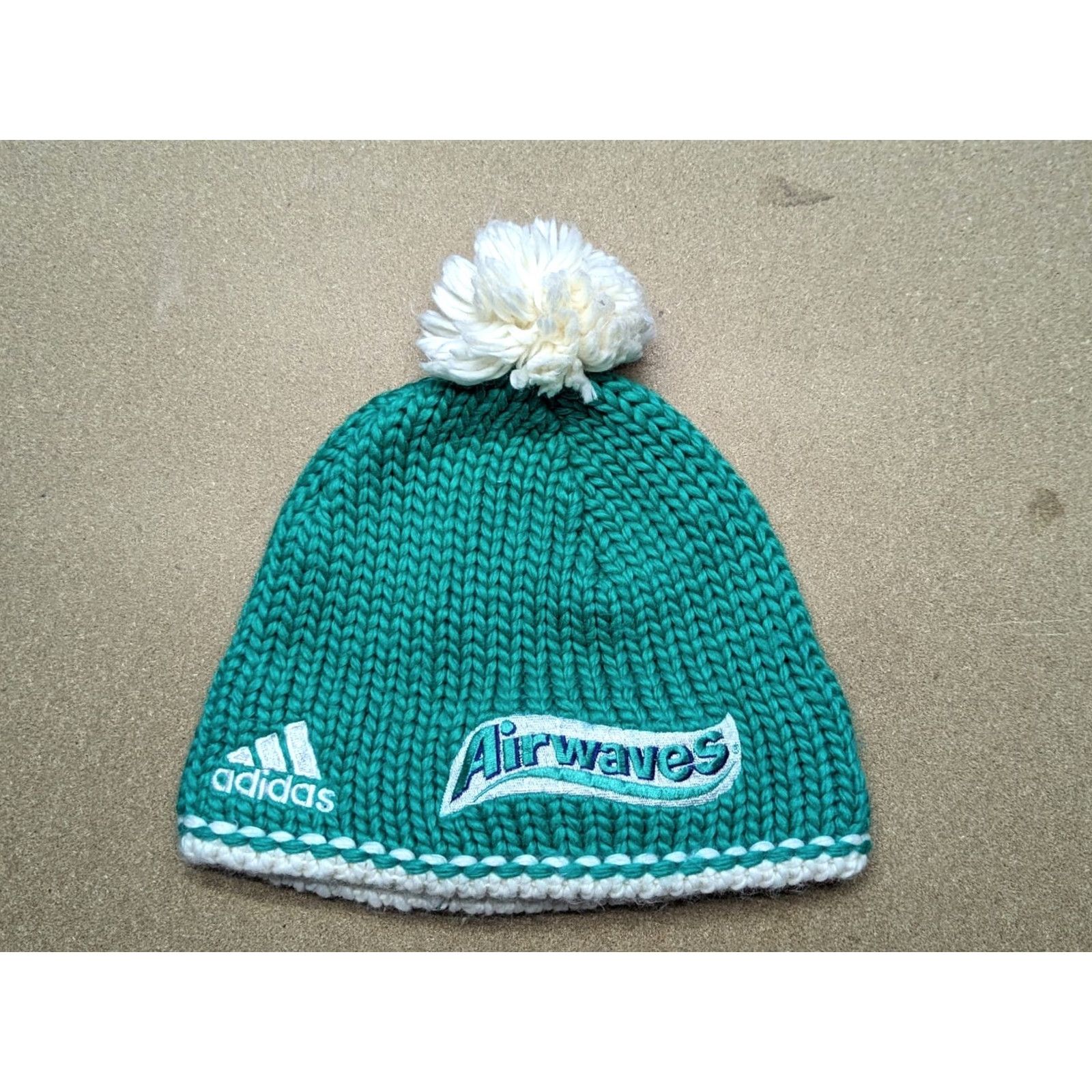 Adidas Adidas Germany Ski Beanie Hat Large Wool Blend Lined Cross Country XC Green Unisex Adults Beanie Oak? Size ONE SIZE - 2 Thumbnail
