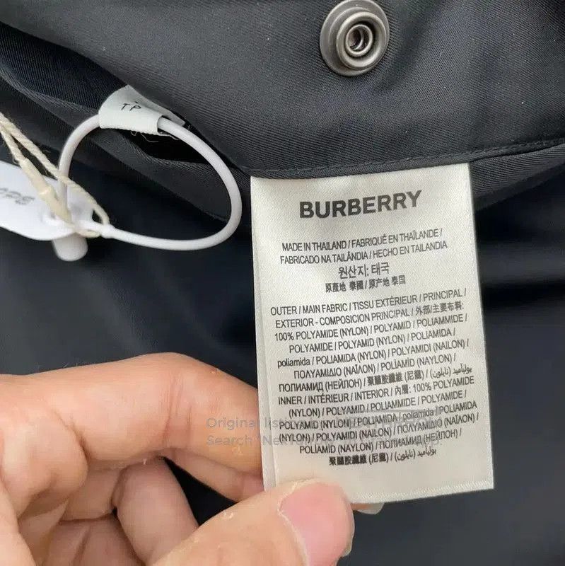 Burberry Burberry Color Block Cotton Jacket for Women. Size M / US 6-8 / IT 42-44 - 4 Thumbnail