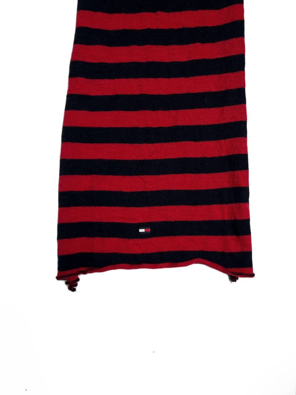 Tommy Hilfiger Long Striped Tommy Hilfiger Scarf Hedi Slimane Style Size ONE SIZE - 3 Thumbnail
