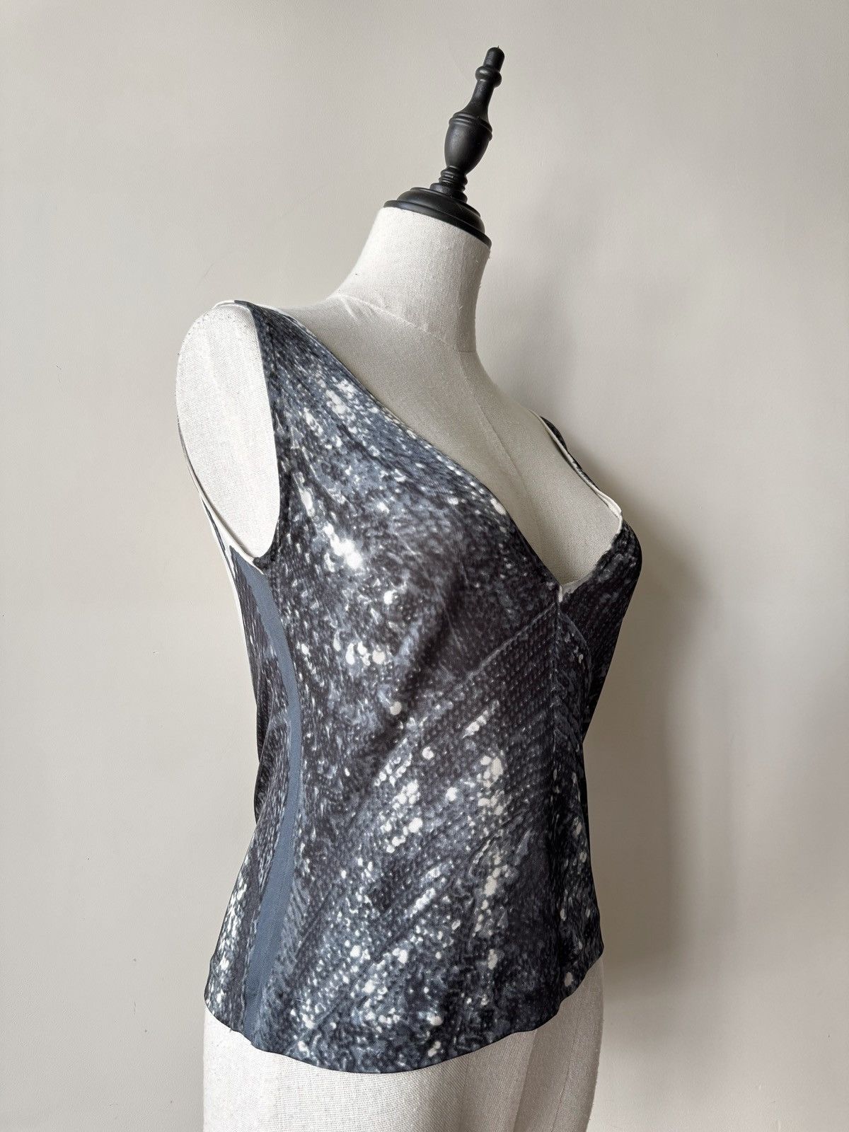Maison Margiela Maison Martin Margiela SS96 "Sequins" Trompe-L'oeil Top Size S / US 4 / IT 40 - 2 Thumbnail