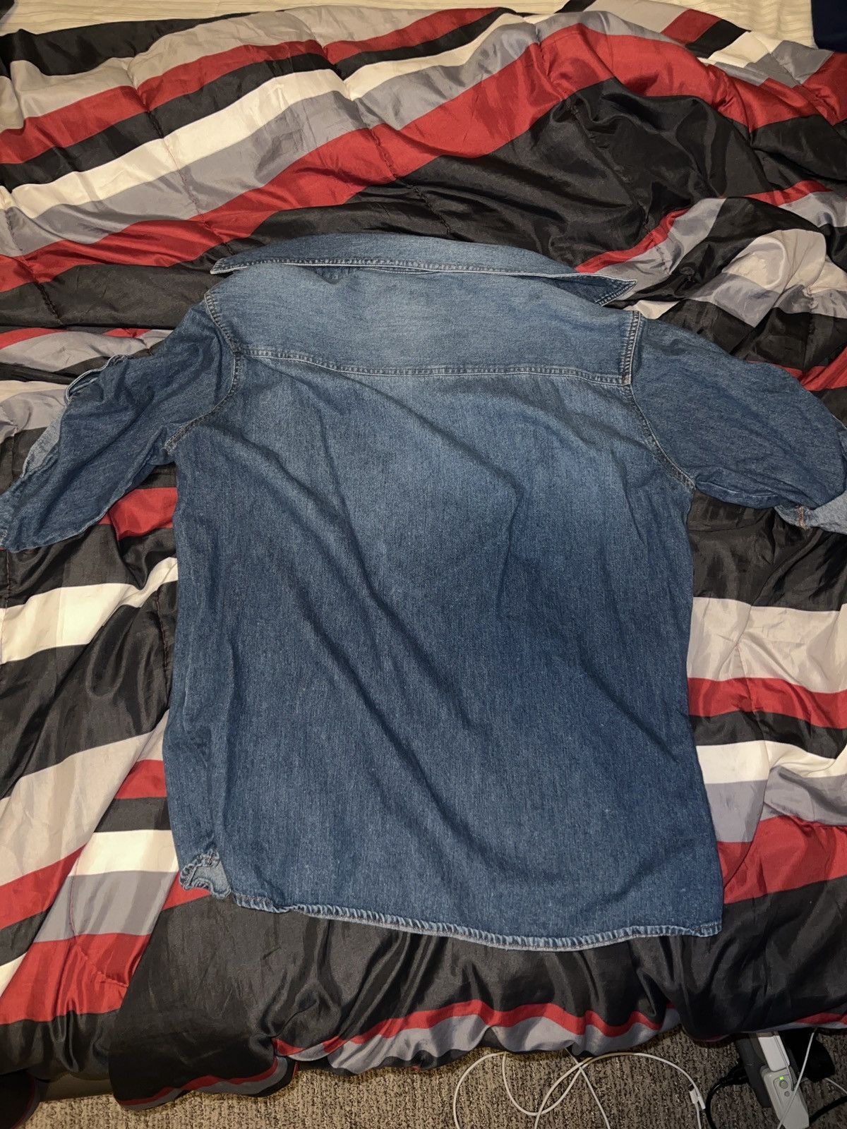 Dolce & Gabbana D and g denim short sleeve button up Size US XL / EU 56 / 4 - 2 Thumbnail