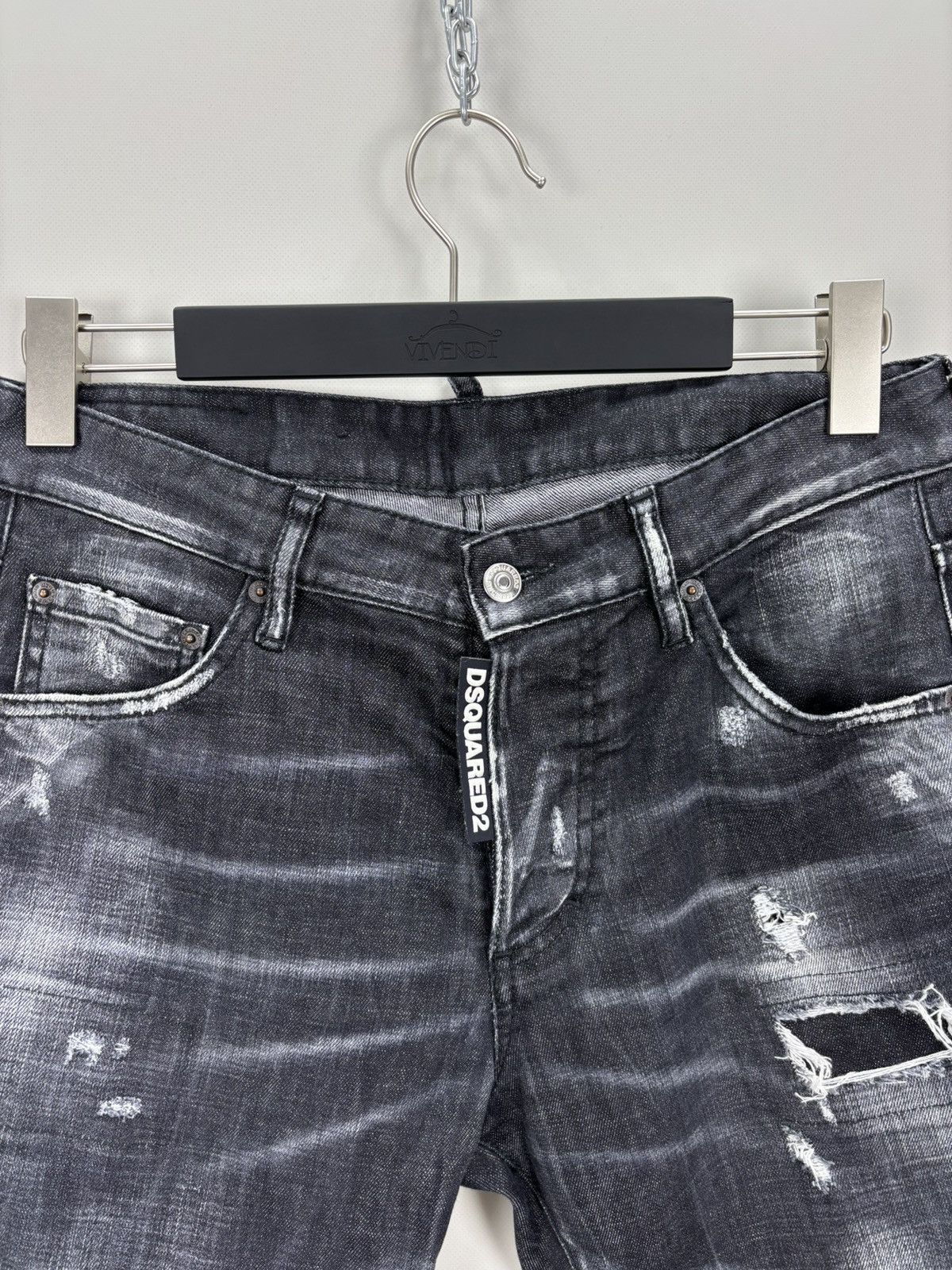 Dsquared2 × Japanese Brand Womens jeans Dsquared2 Size 38 Color Black Size 26" / US 2 / IT 38 - 4 Thumbnail