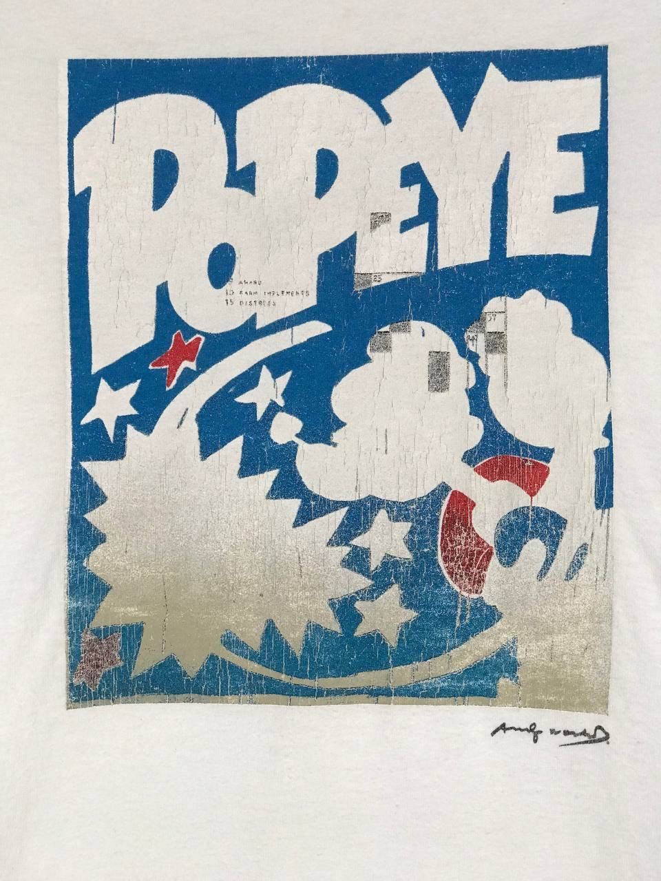 Vintage vintage andy warhol popeye art cartoon Size US M / EU 48-50 / 2 - 3 Thumbnail