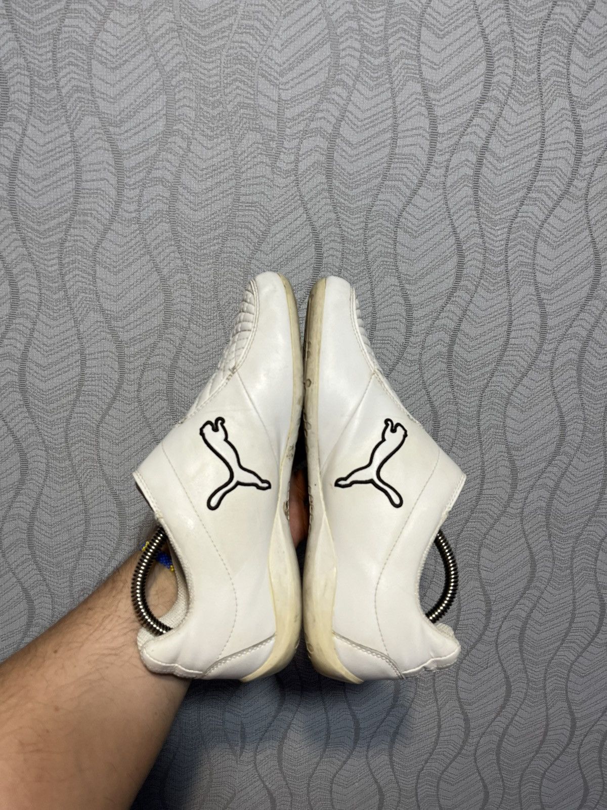 Puma × Vintage Vintage Puma Speed Cat Y2K White Leather Velcro Sneakers Size US 7 / EU 40 - 7 Thumbnail