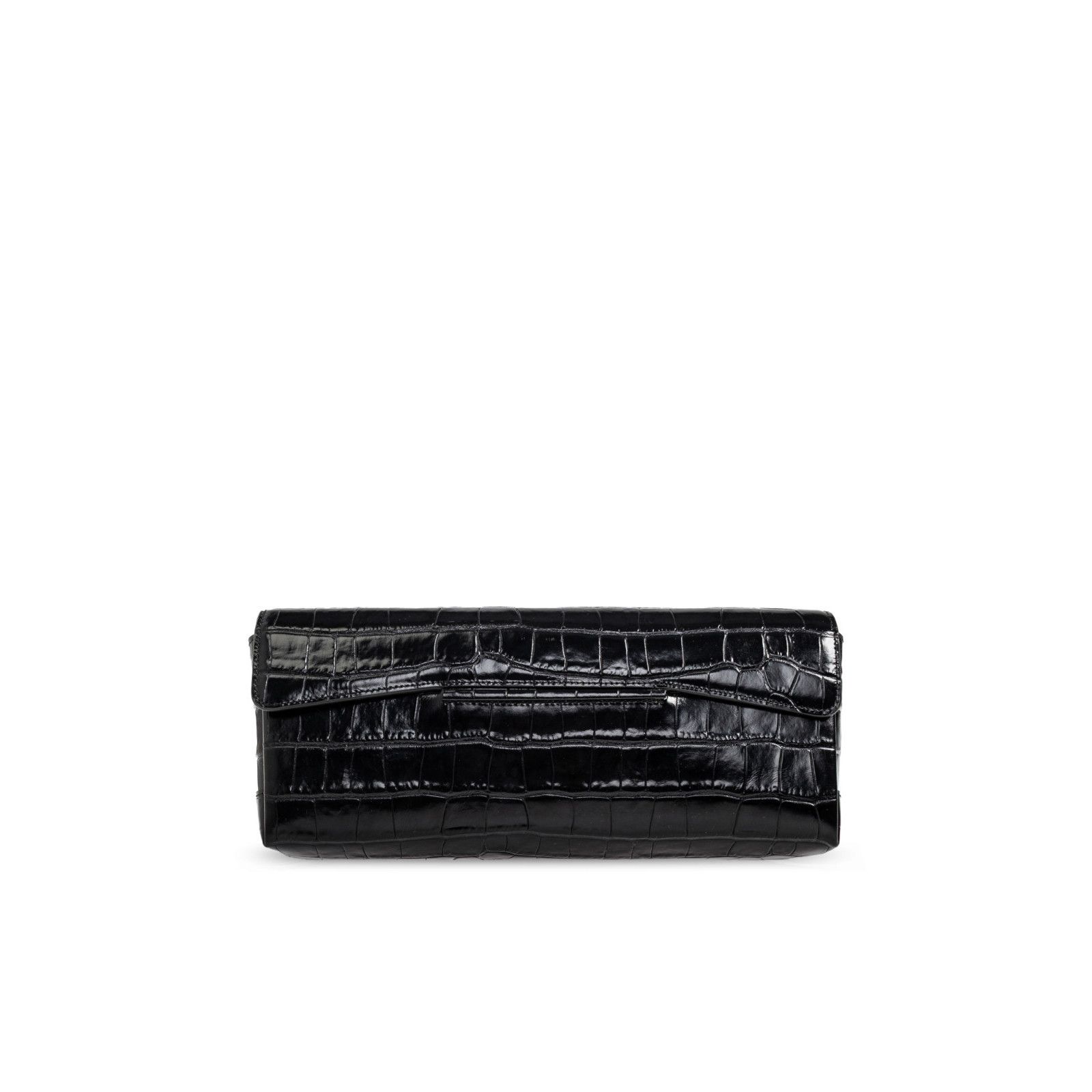 Toteme TOTEME Black Embossed Leather Clutch New Size ONE SIZE - 1 Thumbnail