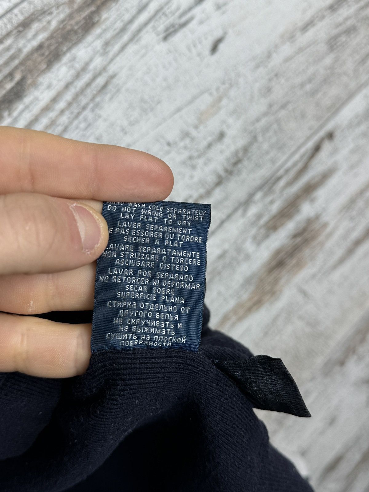 Polo Ralph Lauren × Vintage Mens Vintage Polo Ralph Lauren zip sweater rugby sweatshirt Size US L / EU 52-54 / 3 - 11 Thumbnail
