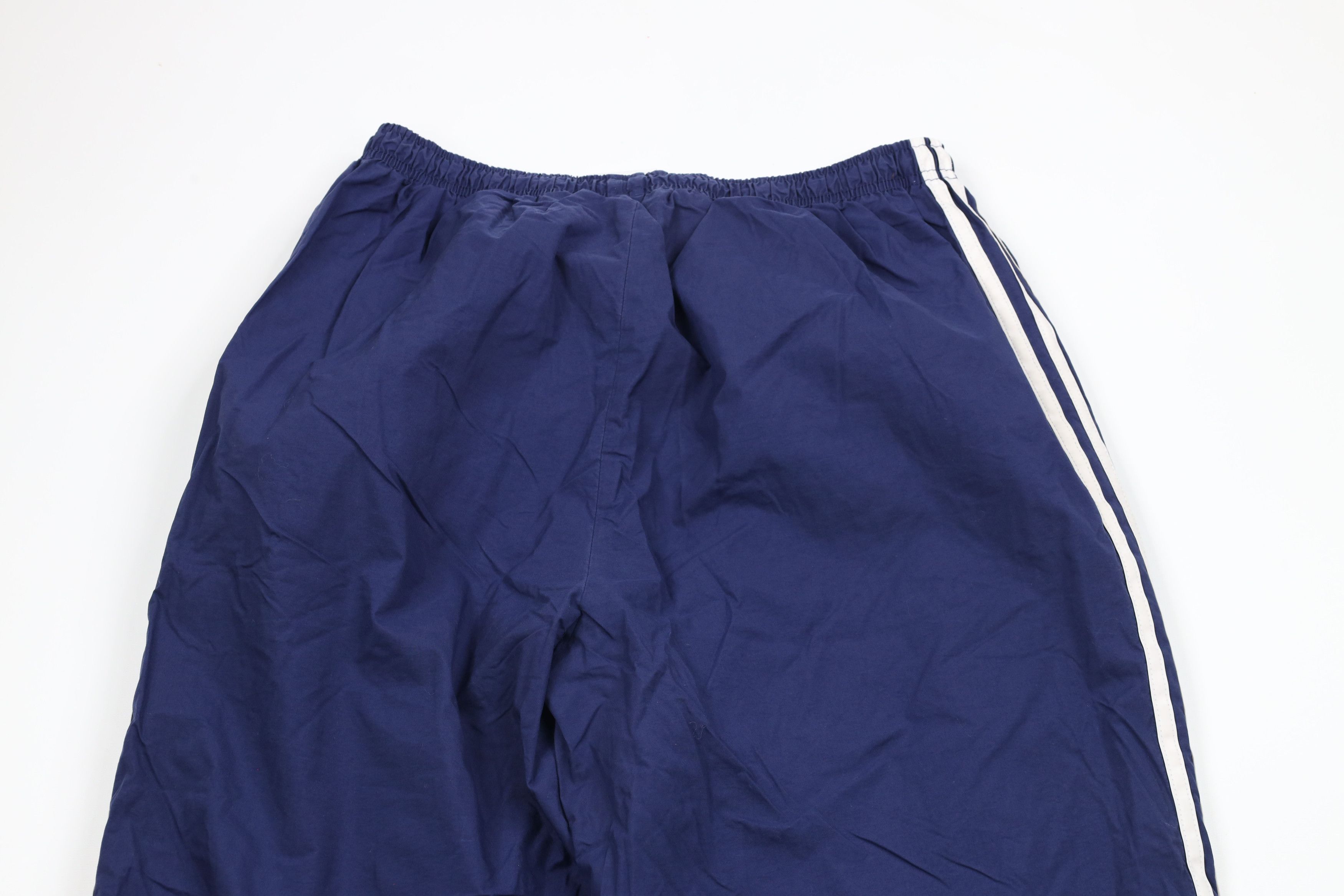 Adidas × Vintage Vintage 90s Adidas Out Striped Lined Wide Leg Pants Blue Size US 36 / EU 52 - 11 Thumbnail