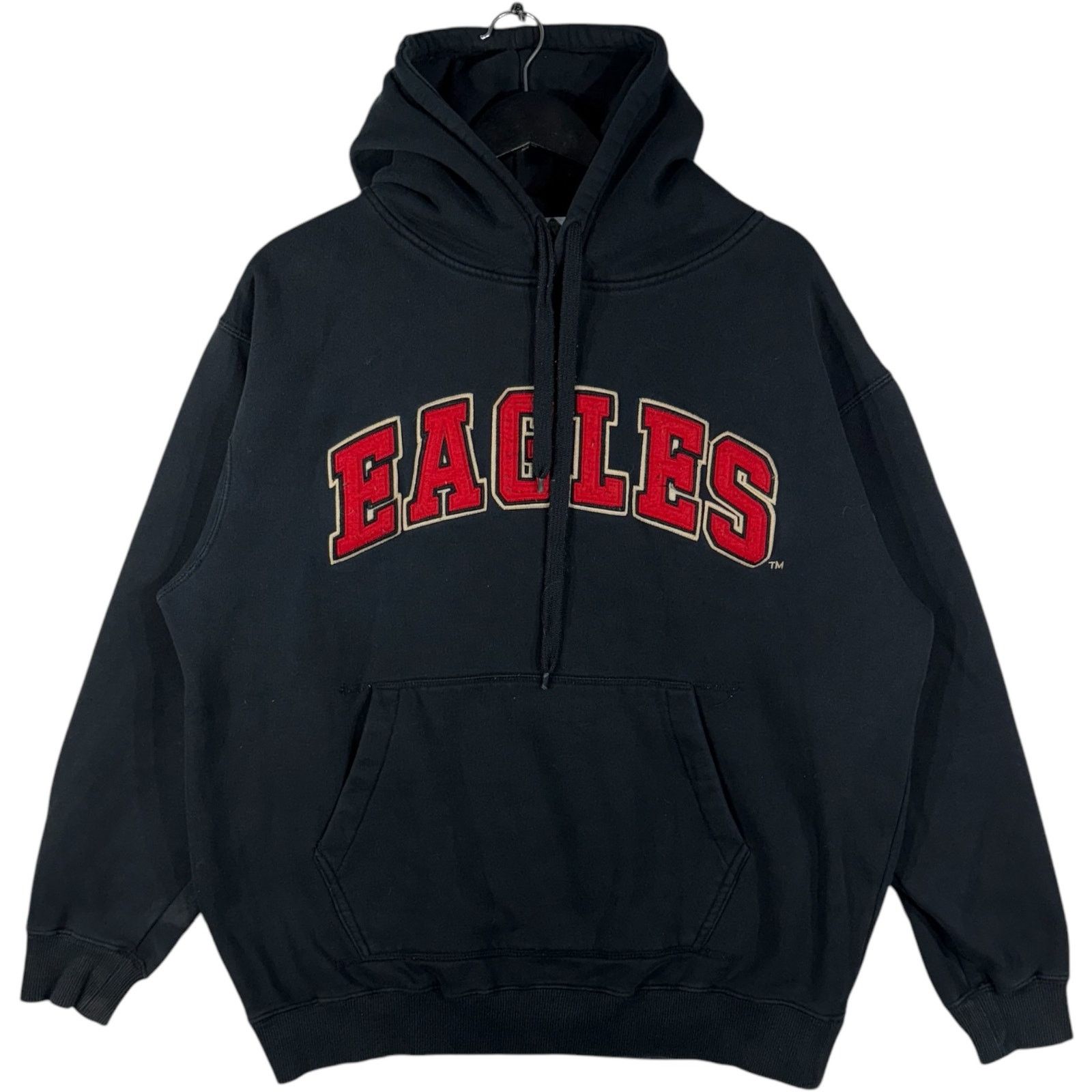 Colosseum Athletics Colosseum Athletics Eagles Patch Spellout Hoodie Size US XL / EU 56 / 4 - 1 Thumbnail
