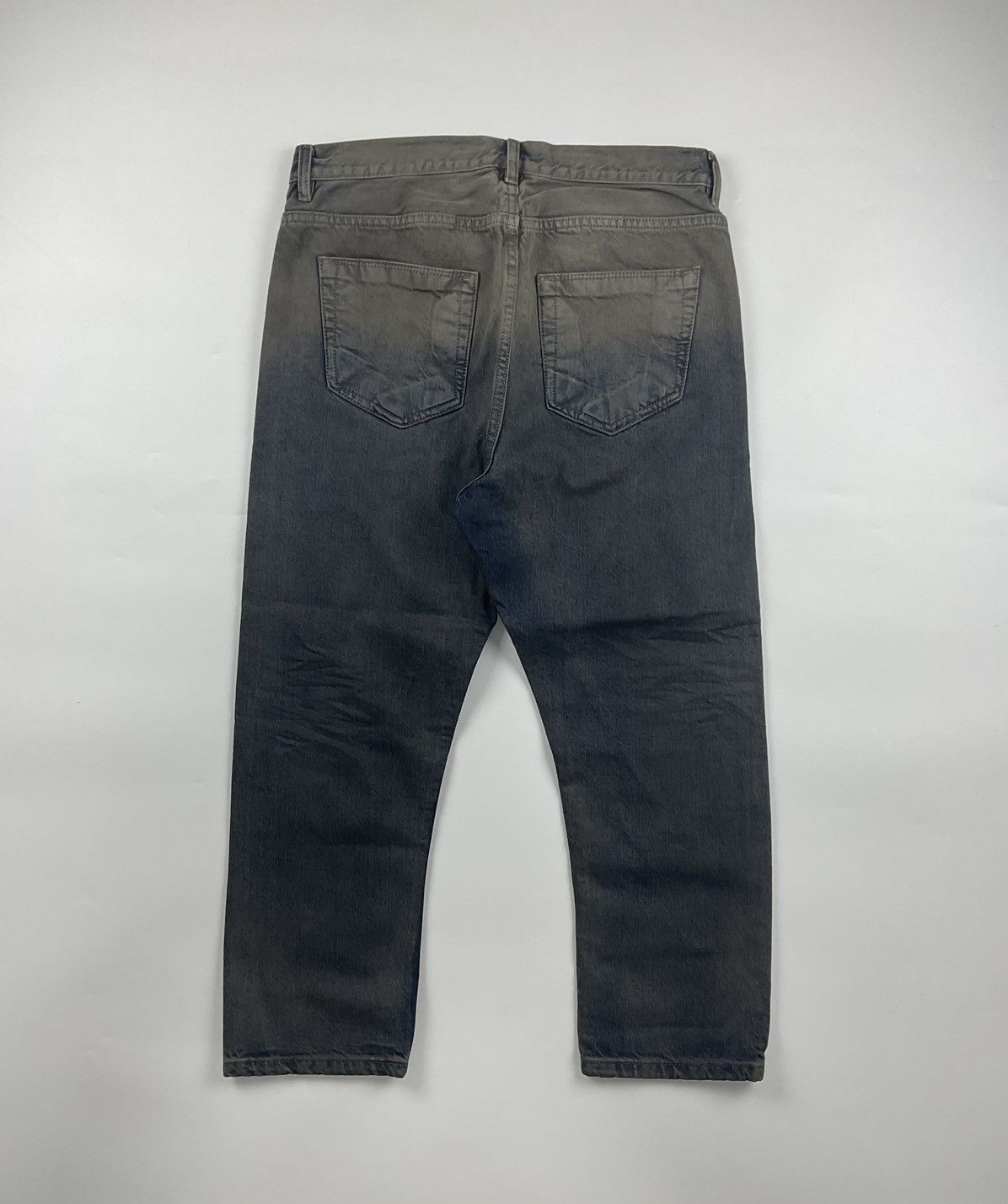 Rick Owens Rick Owens S/S'16 Degrade Hustler Torrence Cropped Denim Size US 31 - 2 Thumbnail