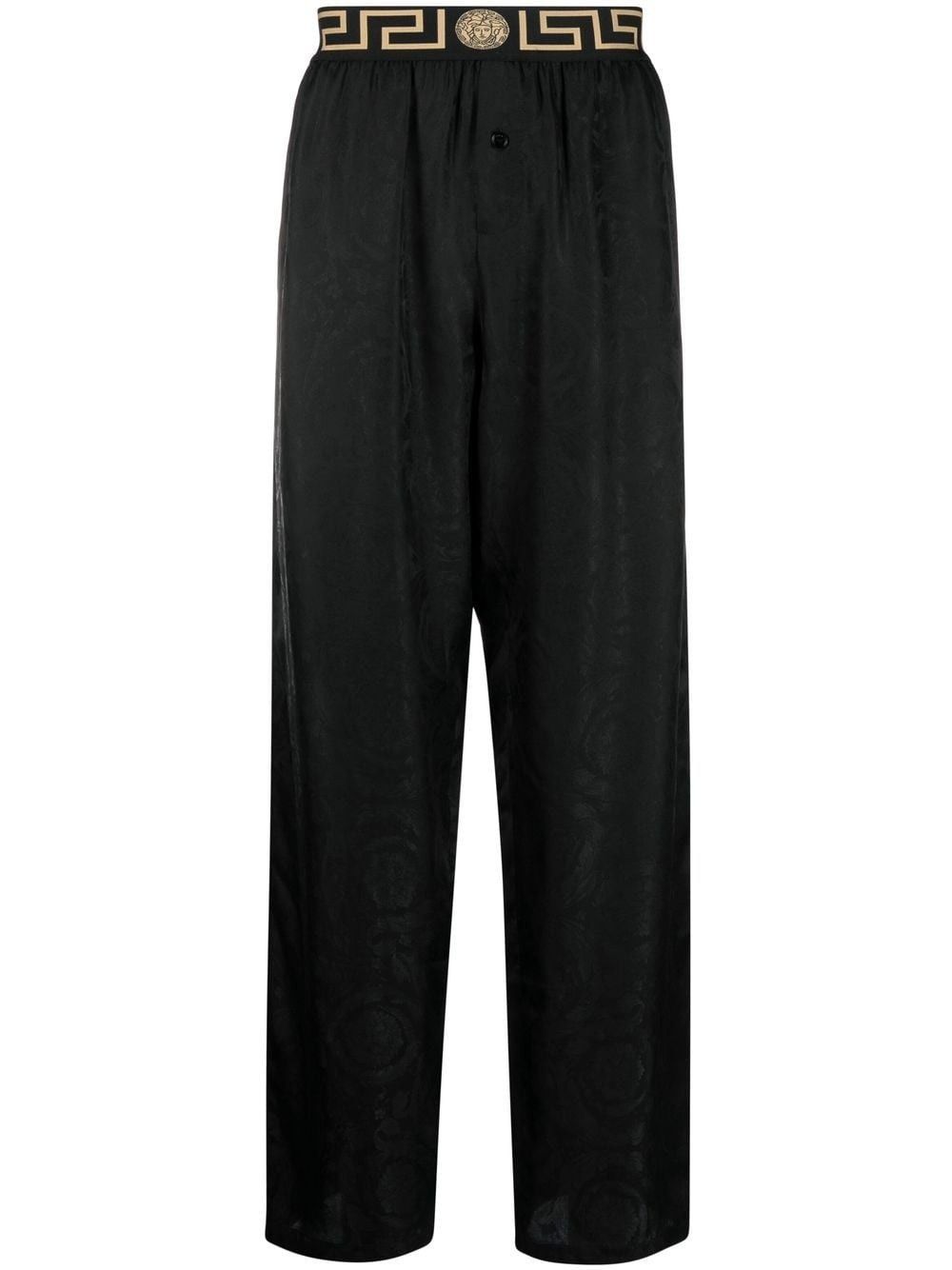 Versace o1y0525 Logo Jogger & Sweatpant in Black Size US 36 / EU 52 - 1 Thumbnail