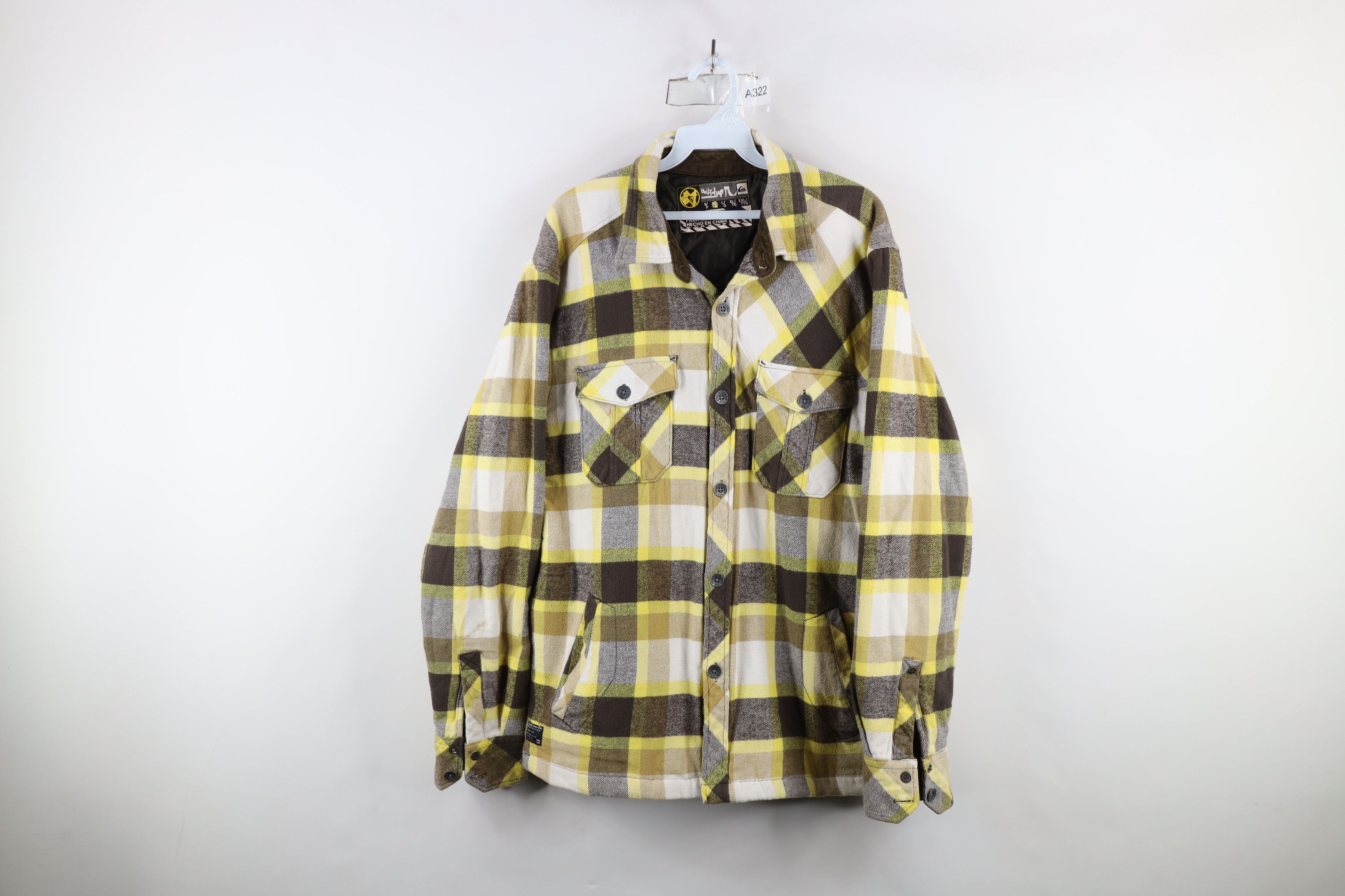Quiksilver × Vintage Vintage Quiksilver Surfing Button Shirt Jacket Jac Shirt Size US M / EU 48-50 / 2 - 1 Thumbnail