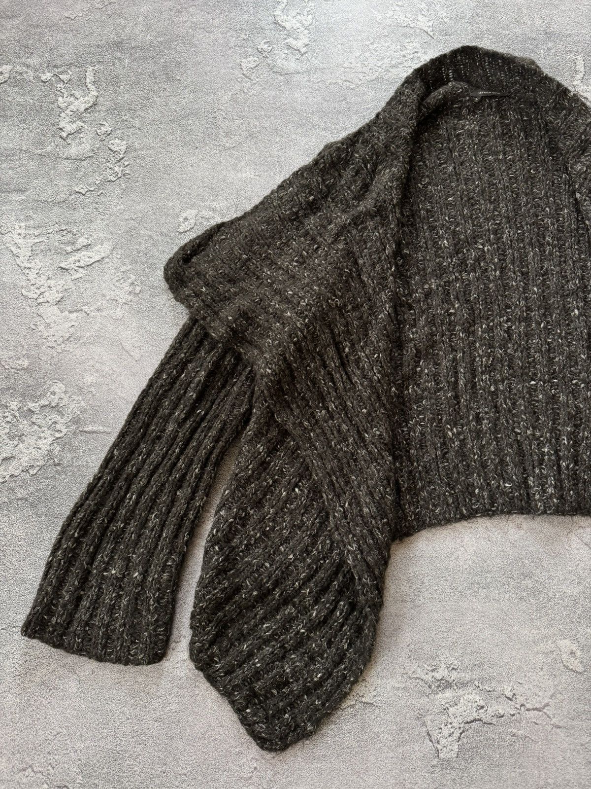 Annette Gortz × Designer Annette Gortz XL knitwear cardigan cape poncho sweater 🇩🇪 Size XL / US 12-14 / IT 48-50 - 6 Thumbnail