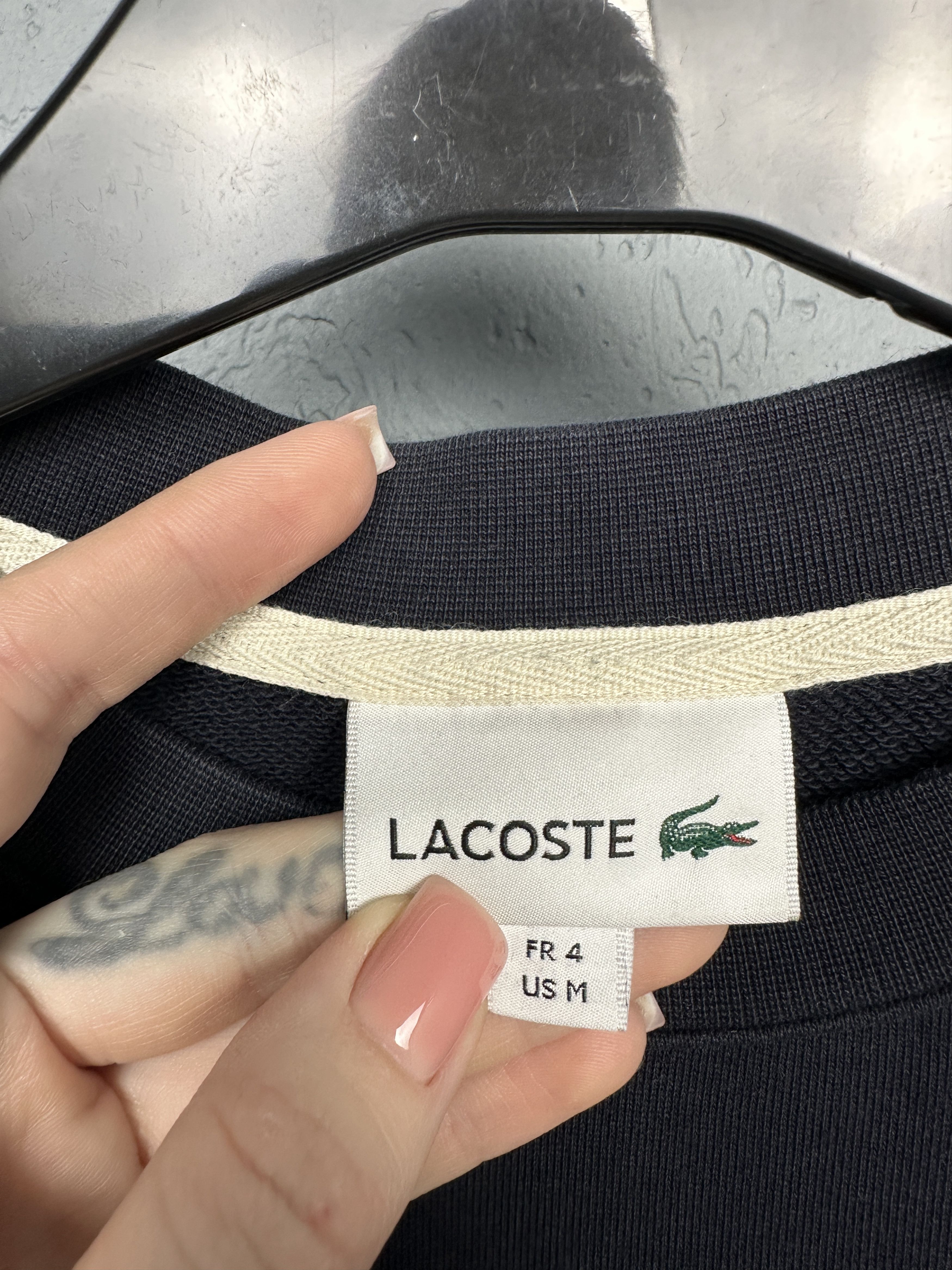 Lacoste Lacoste Mens Crew Neck Sweatshirt Size US M / EU 48-50 / 2 - 5 Thumbnail