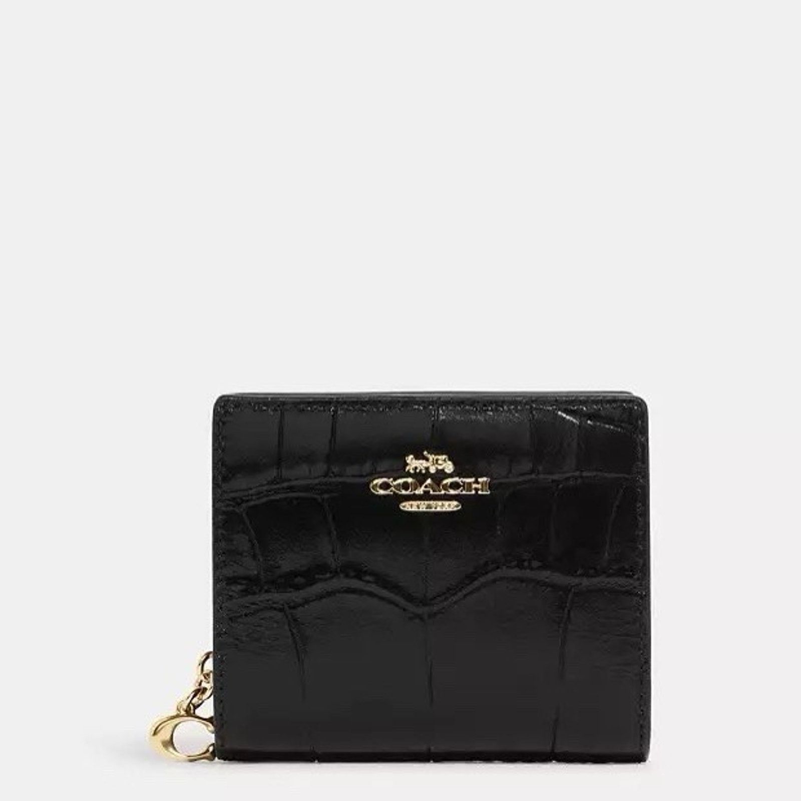 Coach NWT Coach Snap Wallet Crocodile-embossed leather C6092 Size ONE SIZE - 5 Thumbnail