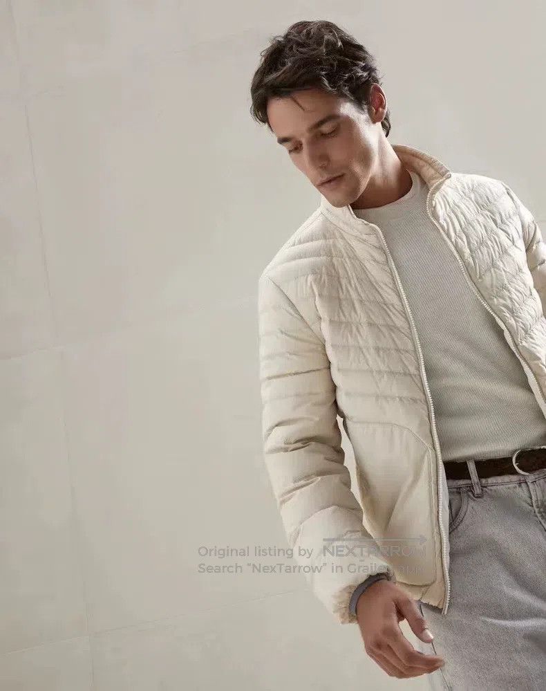 Brunello Cucinelli Brunello Cucinelli Classic Lightweight Goose Down Jacket Size US M / EU 48-50 / 2 - 4 Thumbnail