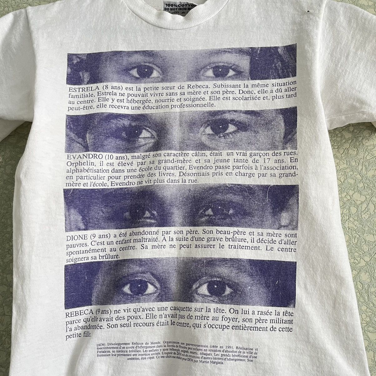 Vintage Maison Margiela for DEM 1990s Charity T-shirt Size S / US 4 / IT 40 - 2 Thumbnail