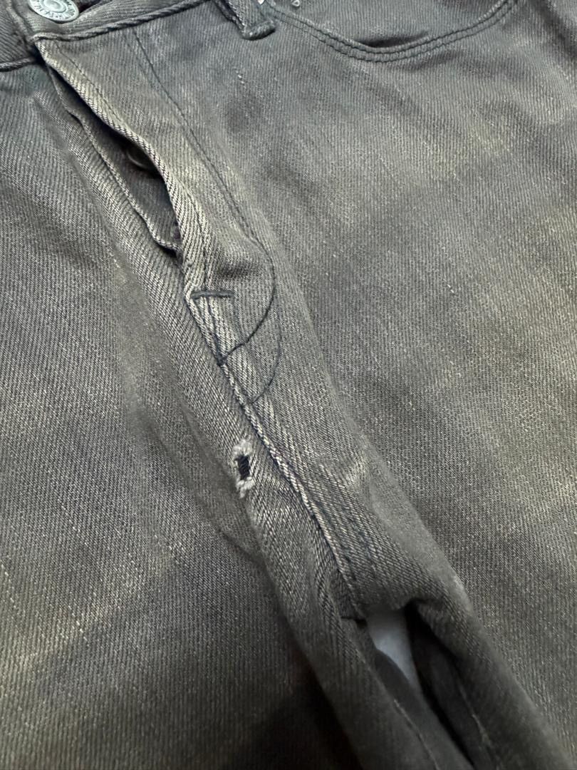 Paul Smith THRASHED Vintage 90s Paul Smith Faded Distressed Sick Jean Size US 31 - 9 Thumbnail