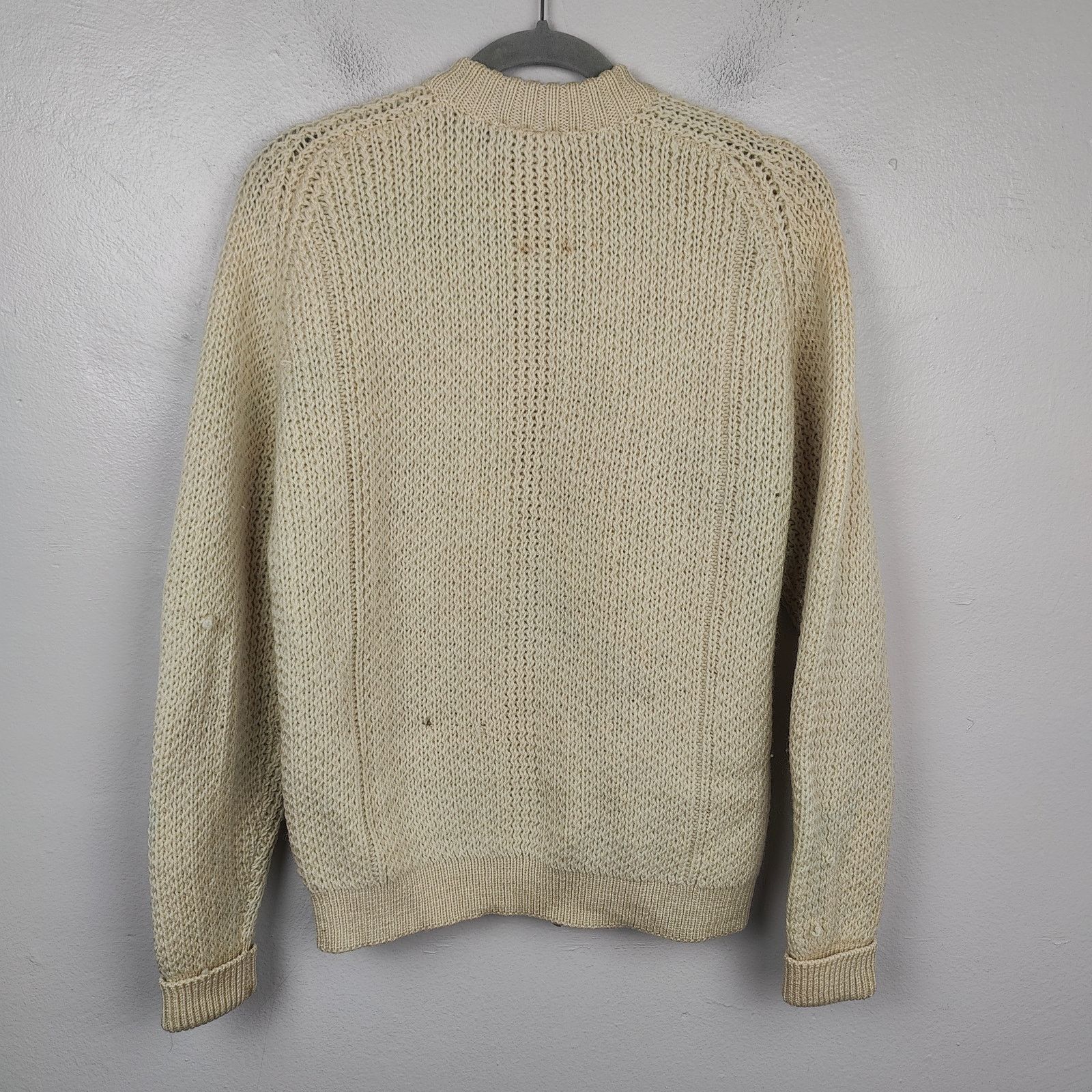 Other Vintage Felldale Fisherman Zip Up Sweater Mens 44" Large Size US L / EU 52-54 / 3 - 9 Thumbnail