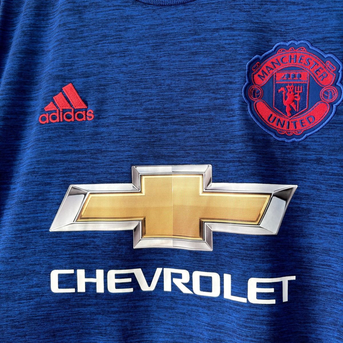 Adidas 2015 2016 Manchester United Adidas Away Third Soccer Jersey Size US M / EU 48-50 / 2 - 3 Thumbnail
