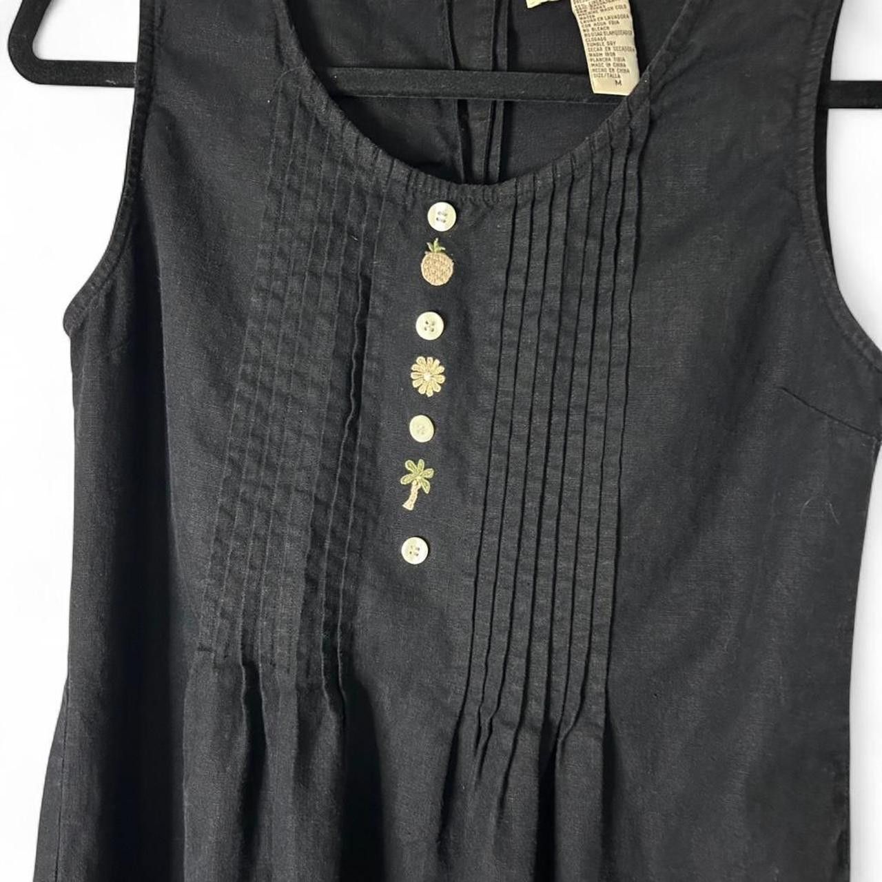Other Sweet Jessie Black Sleeveless Midi Vintage Size M / US 6-8 / IT 42-44 - 3 Thumbnail