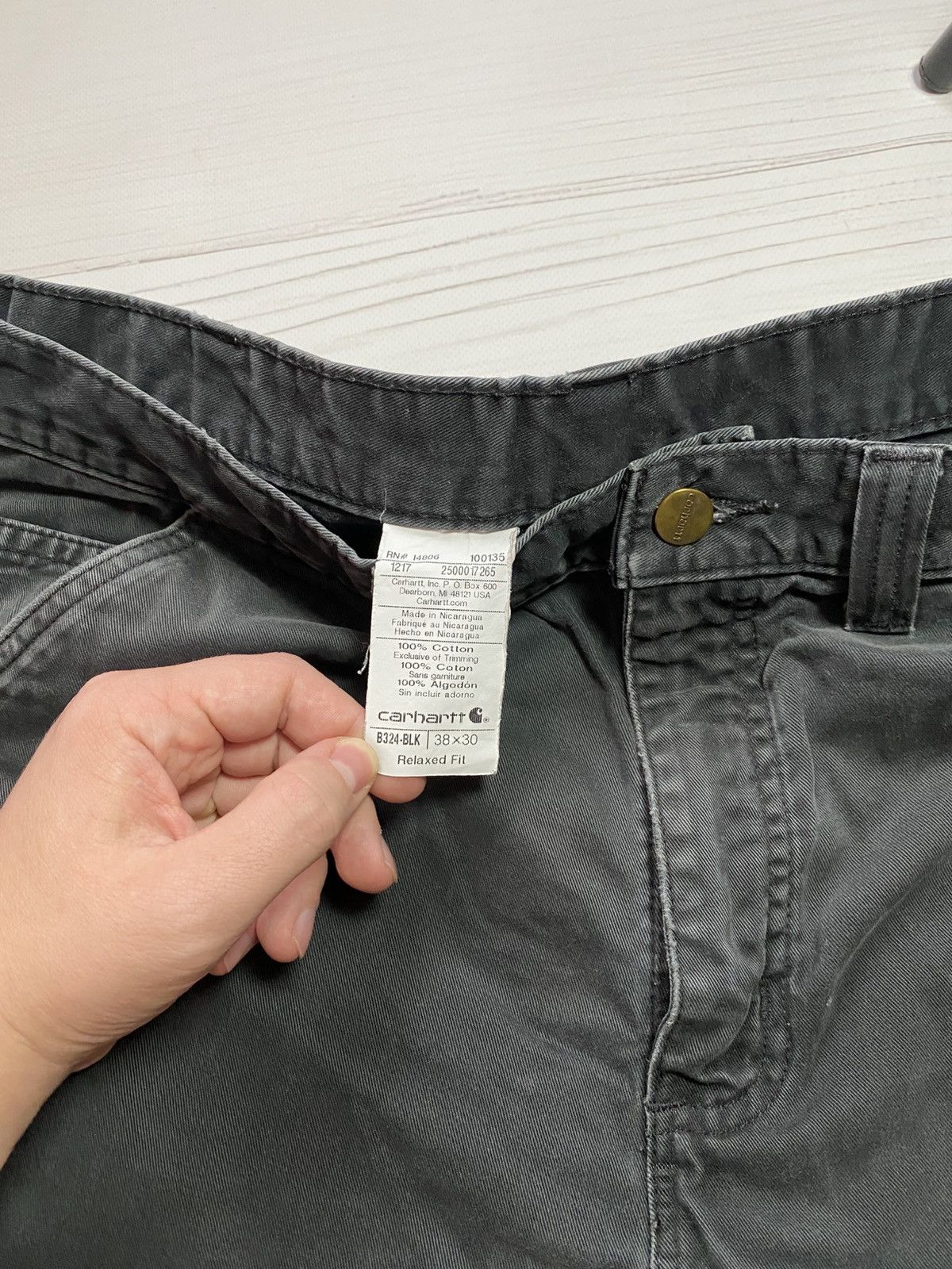 Carhartt Vintage Carhartt double knee faded cropped pants Size US 38 / EU 54 - 3 Thumbnail