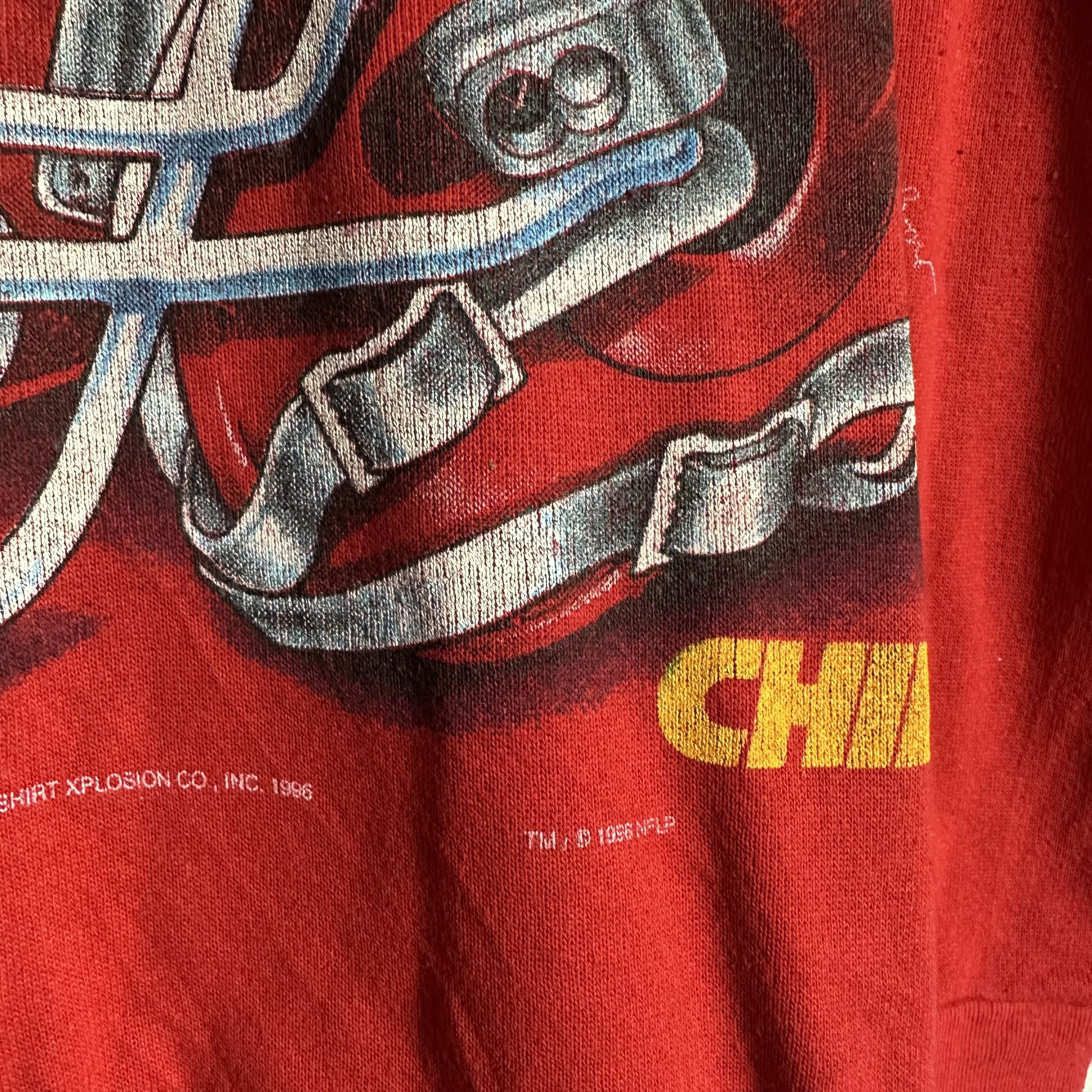 NFL 🔥RARE🔥Vintage Kansas City Chiefs NFL OVP Sweatshirt Size US XL / EU 56 / 4 - 4 Thumbnail