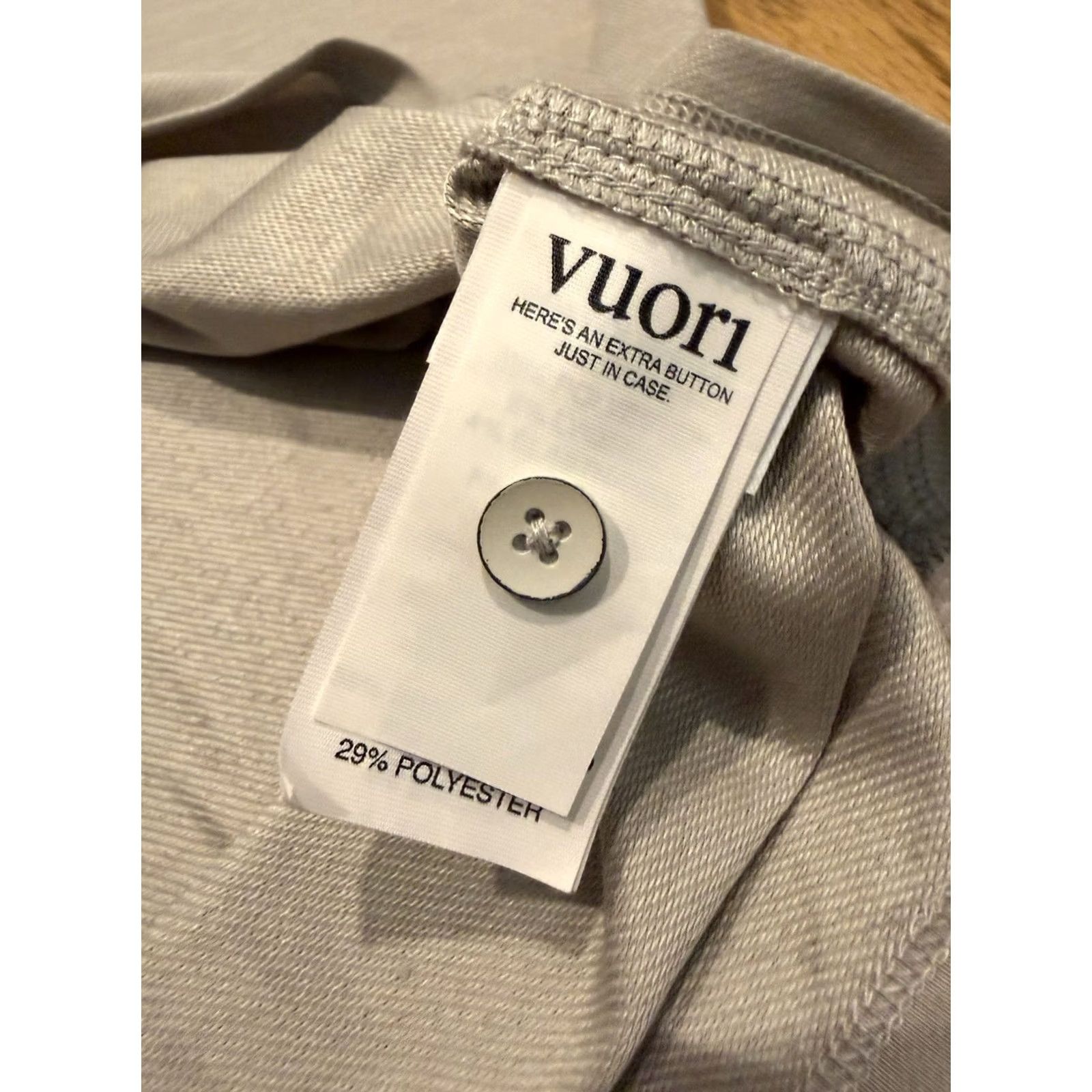 Vuori Vuori Knit Polo Twill Shirt Mens Large Short Sleeve Performance Golf V1004 Size US L / EU 52-54 / 3 - 4 Thumbnail