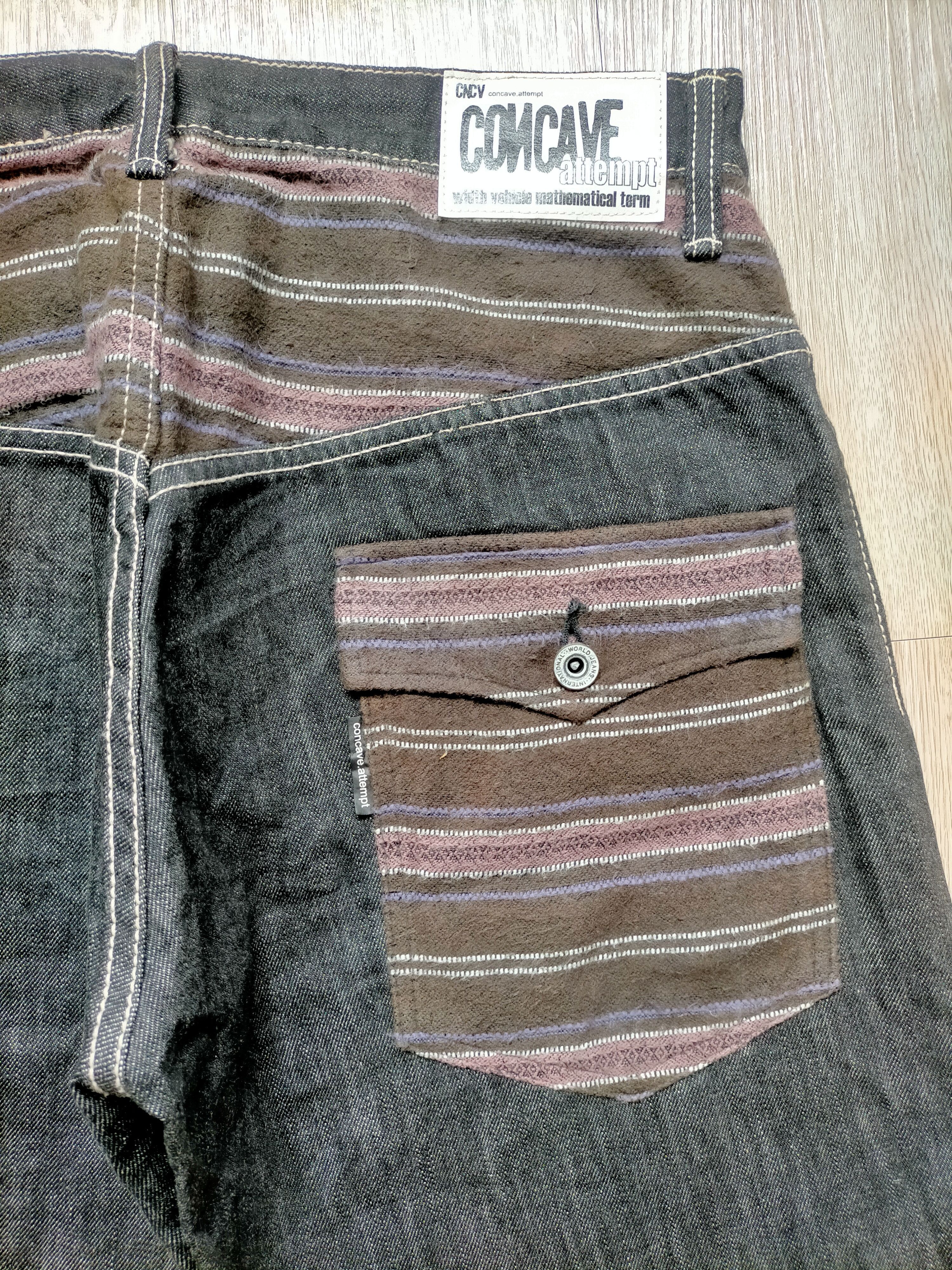 Hysteric Glamour Concave attempt Blanket Navajo style Single pocket jeans Size US 32 / EU 48 - 11 Thumbnail