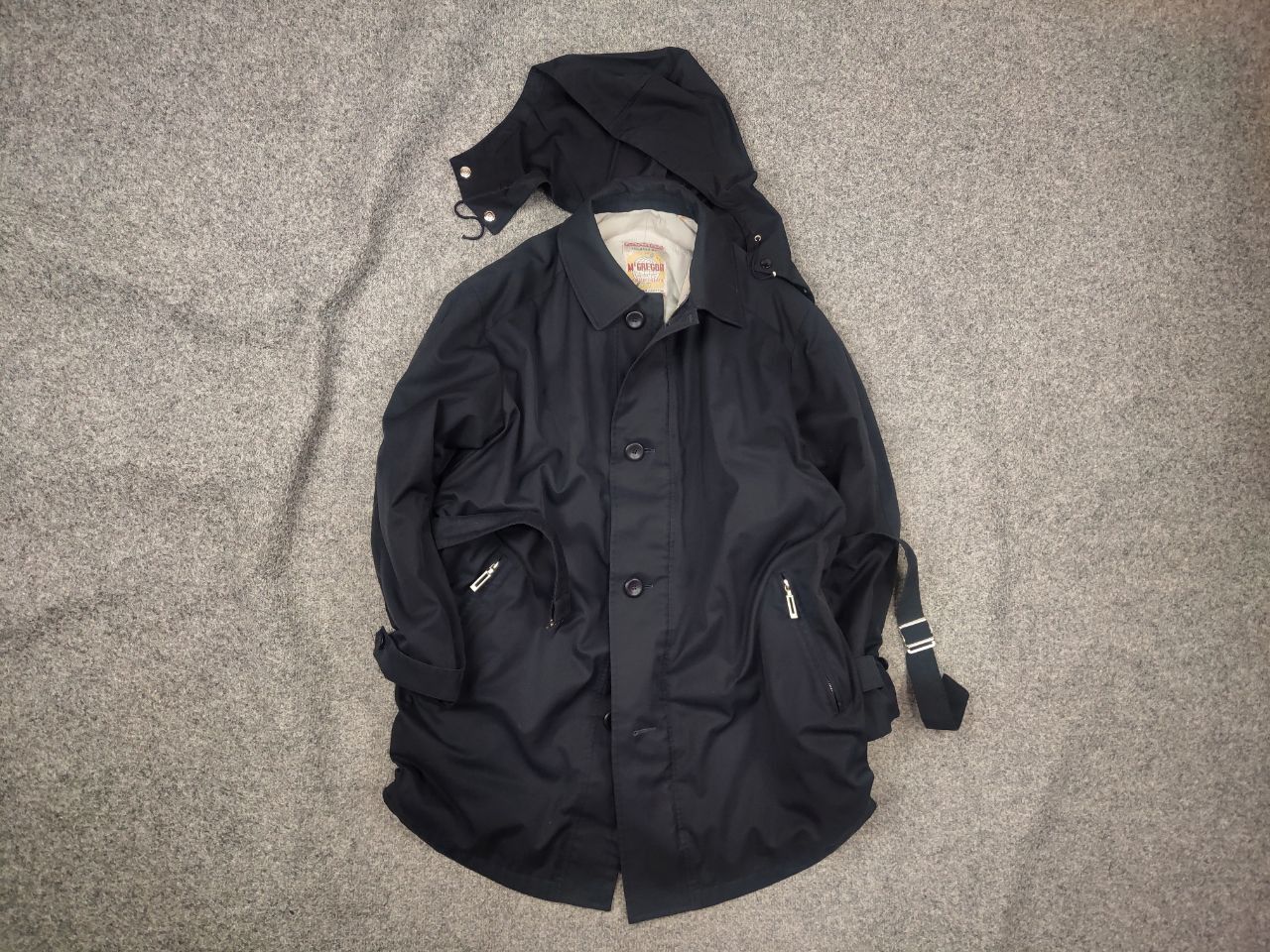 McGregor McGregor Vintage Navy utility trench coat Midnite Jacket Size US M / EU 48-50 / 2 - 1 Thumbnail