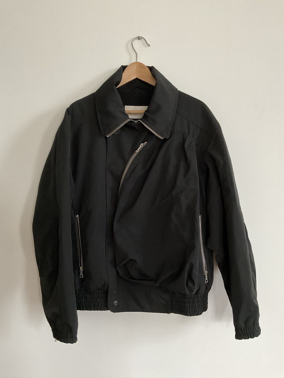 Dries Van Noten Dries Van Noten Men's Black Viller Bomber Jacket Size Medium Size US M / EU 48-50 / 2 - 1 Thumbnail