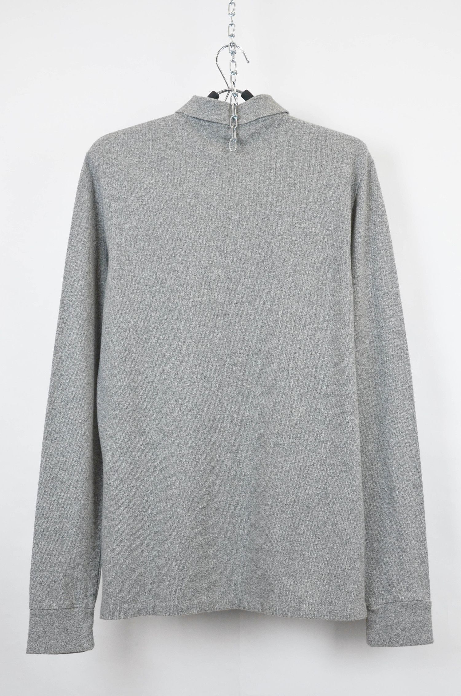Polo Ralph Lauren NWT Polo Ralph Lauren Custom Fit Grey Long Sleeve Polo S Size US S / EU 44-46 / 1 - 2 Thumbnail