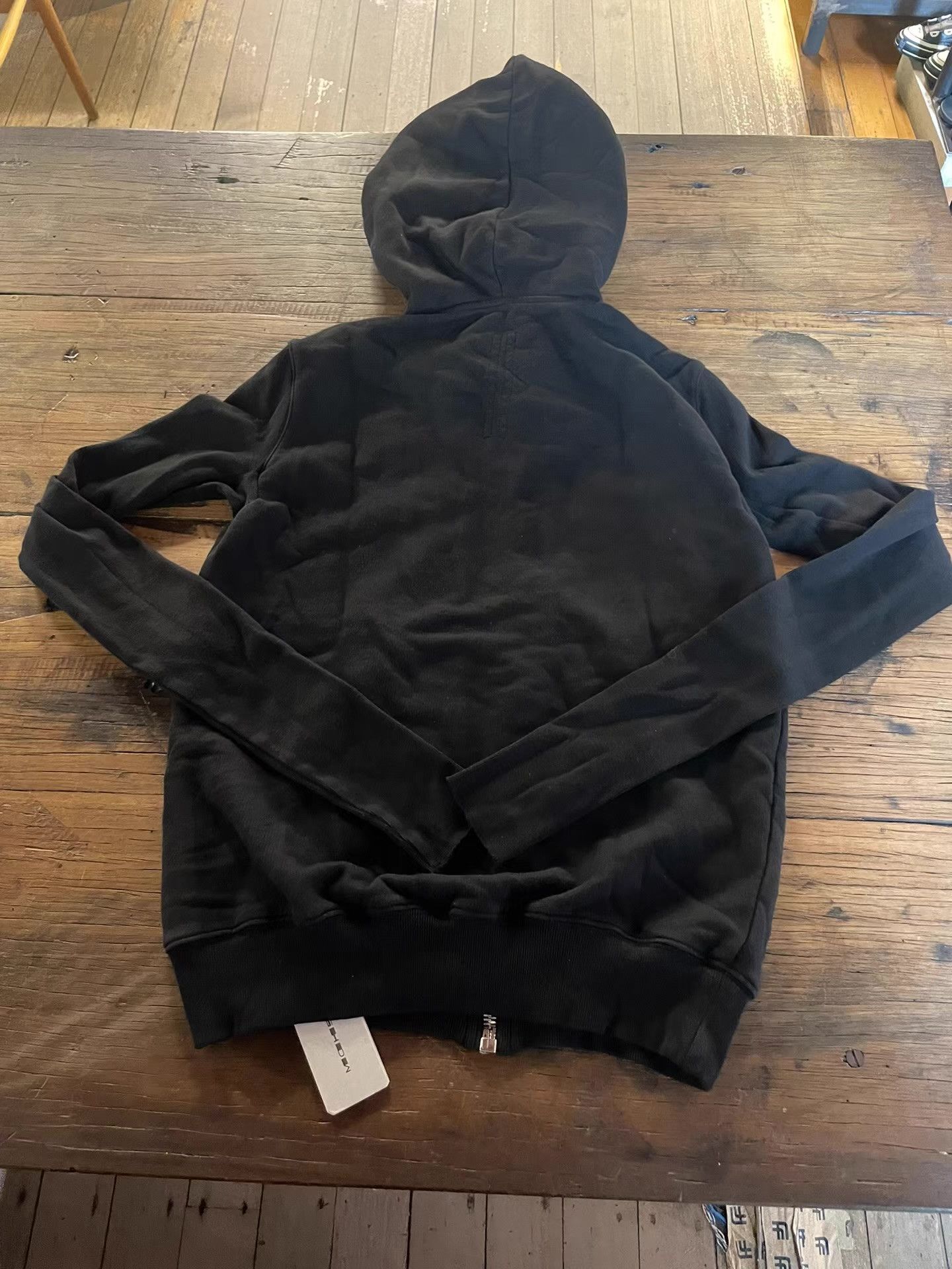 Rick Owens Drkshdw DRKSHDW 17SS Women's Black Mountain Hoodie Ｑ25 Size S / US 4 / IT 40 - 4 Thumbnail