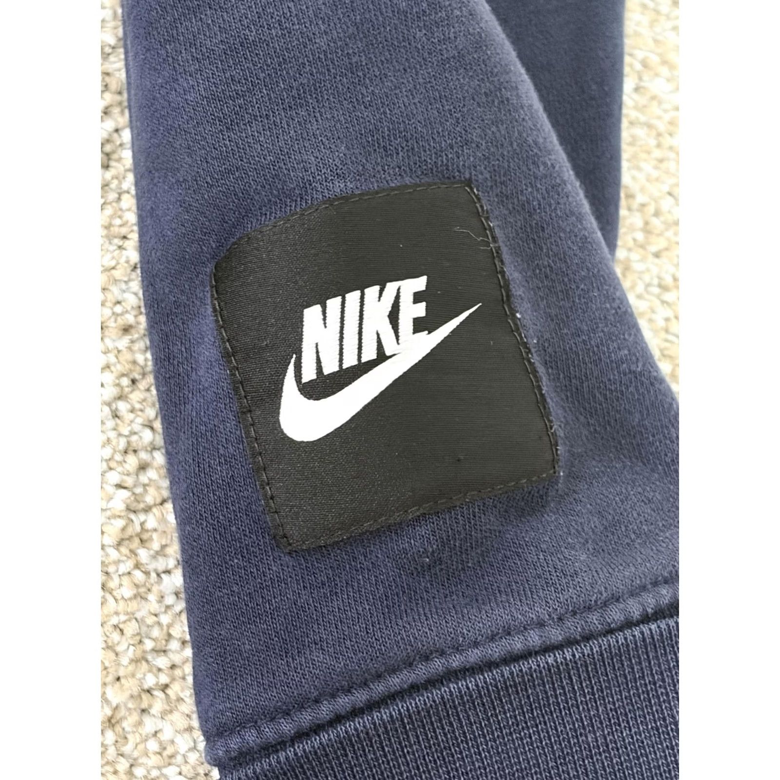 Nike Nike Hoodie Mens S Blue Just Do It Fleece Pullover Graphic Sweatshirt JDI Size US S / EU 44-46 / 1 - 5 Thumbnail