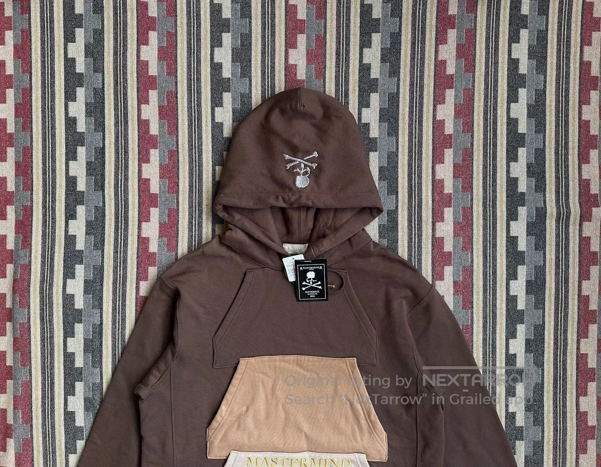 Mastermind Japan mastermind world MMJ patchwork hooded sweatshirt. Size US S / EU 44-46 / 1 - 3 Thumbnail